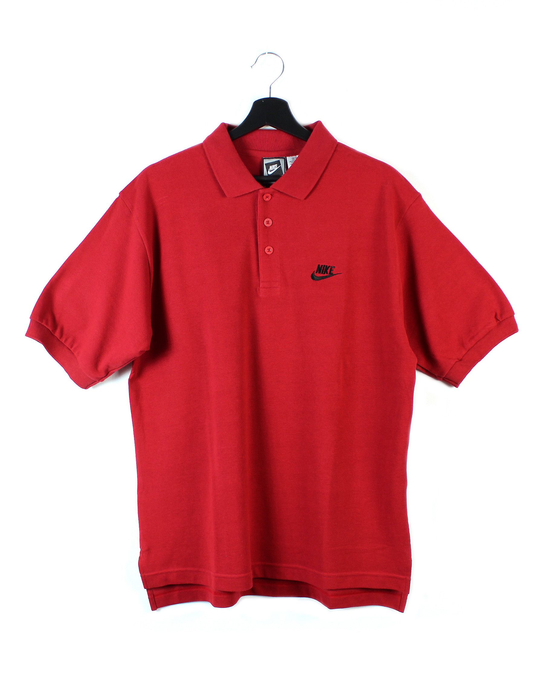 Nike NOS 90s vintage Nike polo t-shirt tshirt DS deadstock OG Size US M / EU 48-50 / 2 - 1 Thumbnail