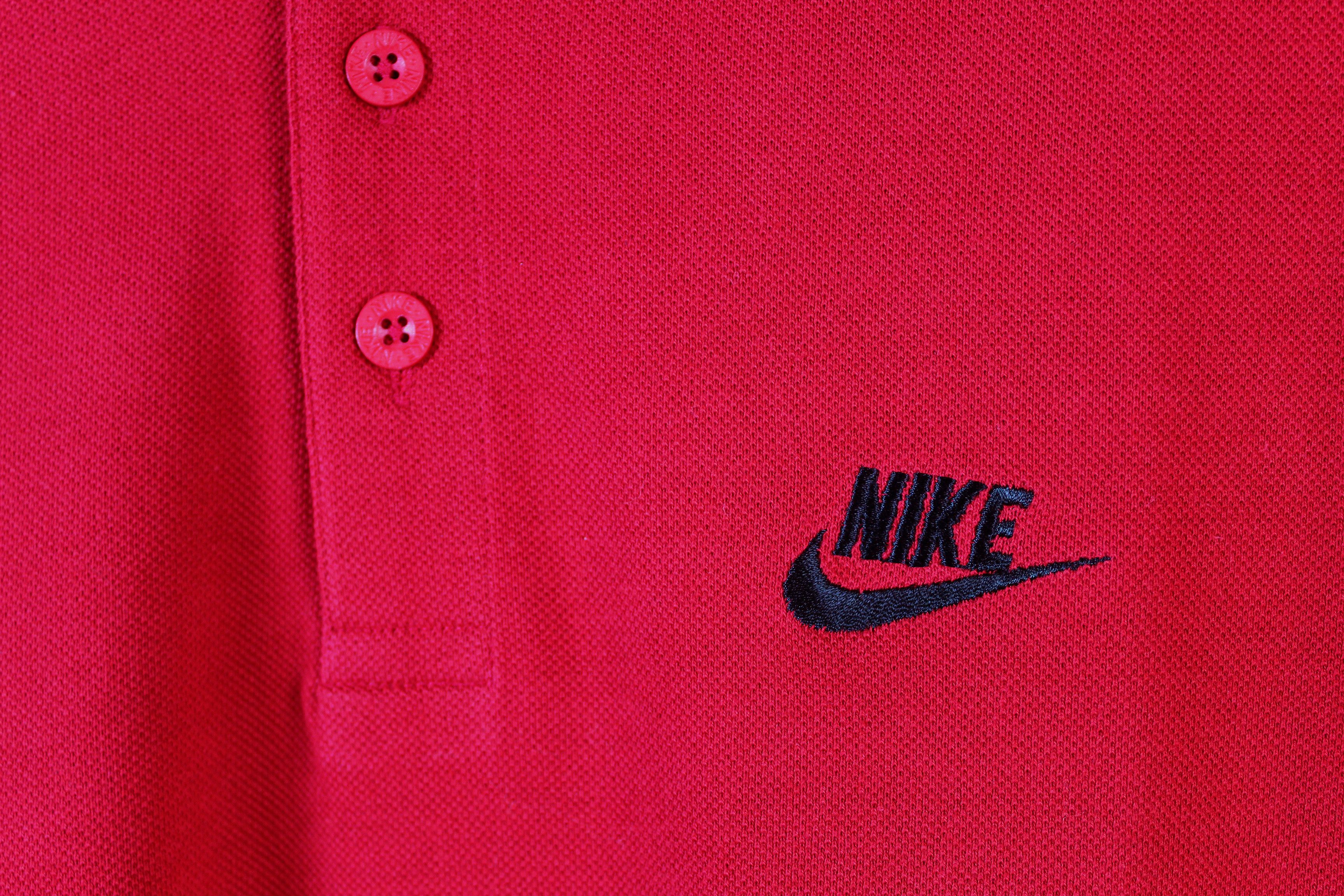Nike NOS 90s vintage Nike polo t-shirt tshirt DS deadstock OG Size US M / EU 48-50 / 2 - 3 Thumbnail