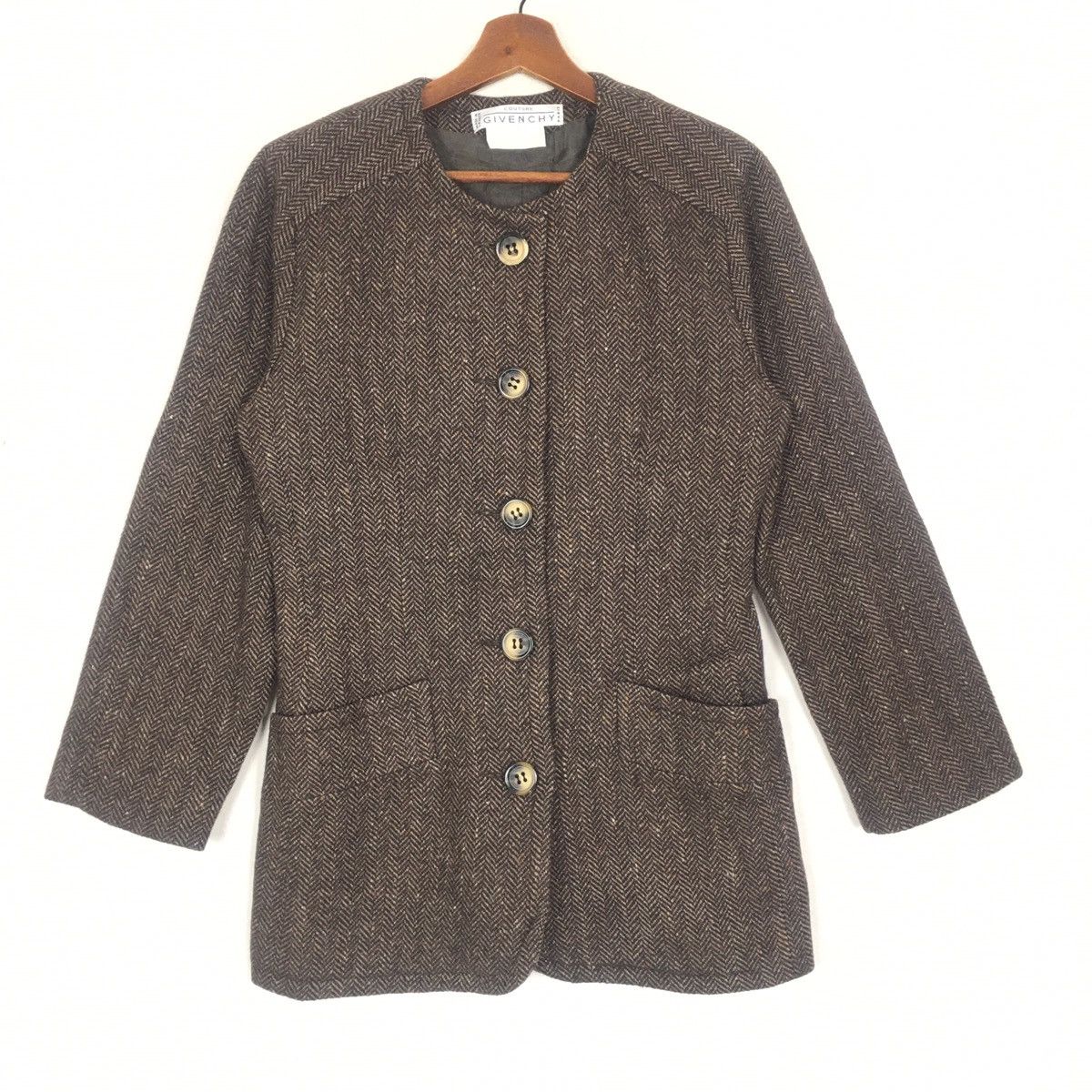 Vintage GIVENCHY Designer Luxury Blazer Coat