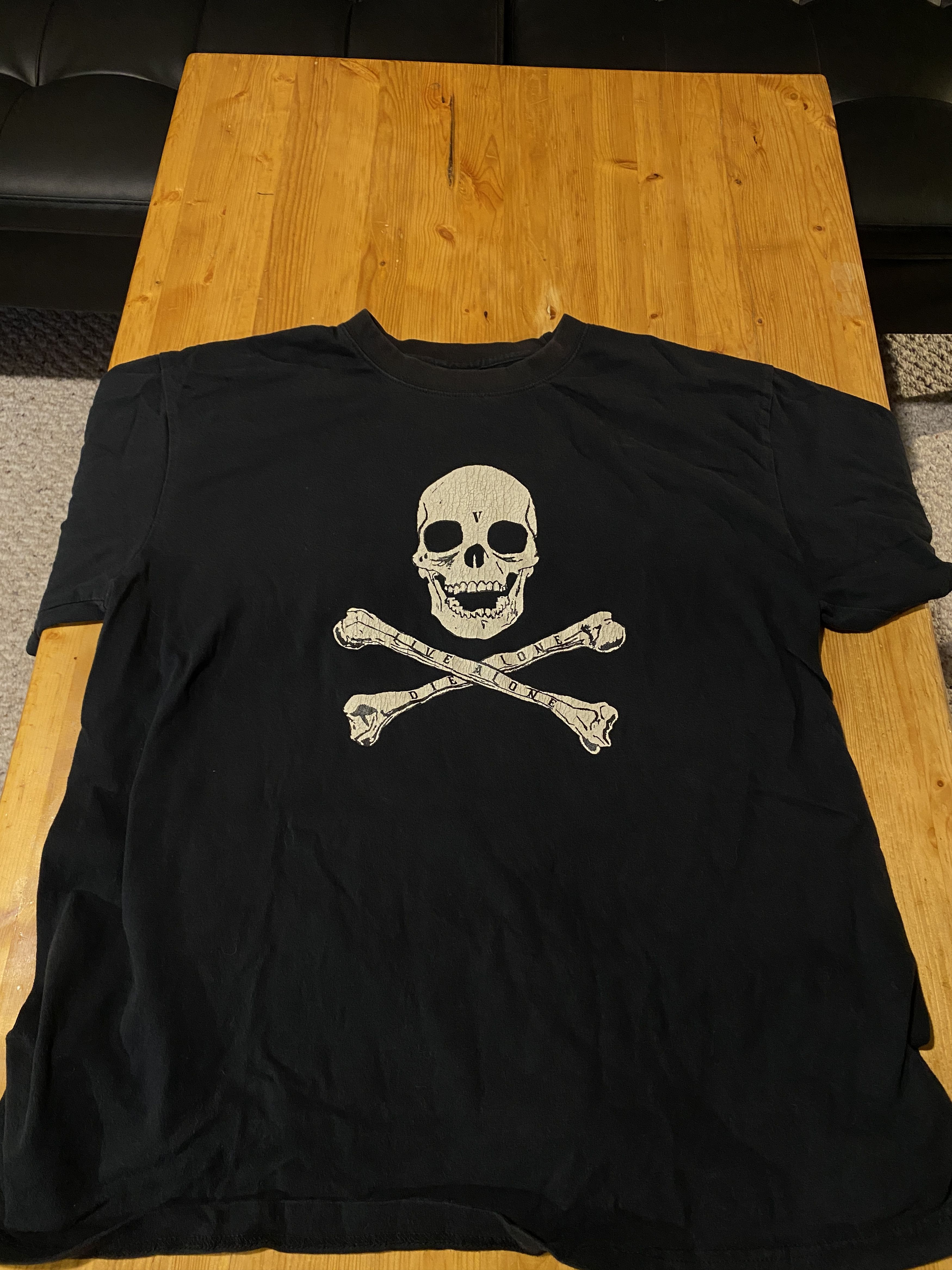 Vlone Skull Bones Tee | Grailed