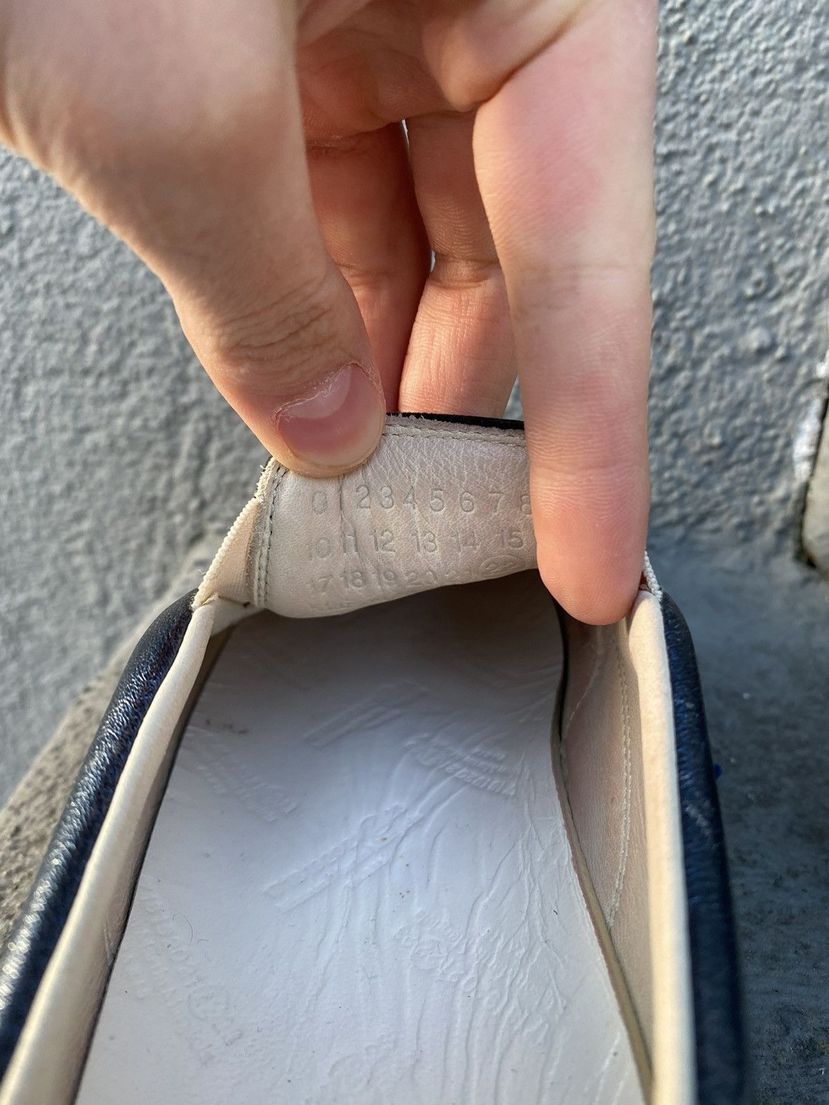 Maison Margiela MAISON MARGIELA MAISON MARGIELA BLUE SILVER SLIP-ON SNEAKE Size US 7.5 / EU 40-41 - 9 Thumbnail
