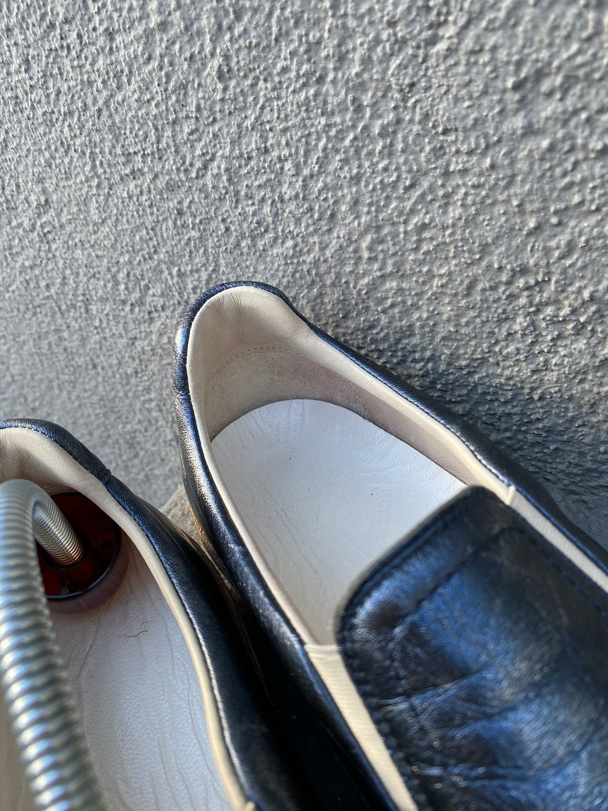 Maison Margiela MAISON MARGIELA MAISON MARGIELA BLUE SILVER SLIP-ON SNEAKE Size US 7.5 / EU 40-41 - 15 Thumbnail