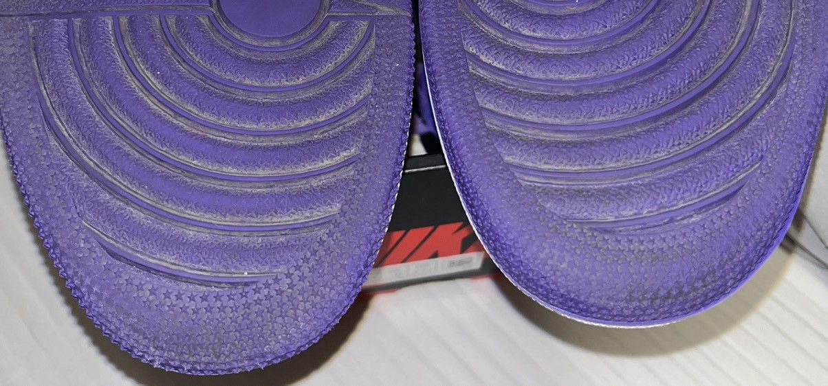 Jordan Brand × Nike Air Jordan 1 High Court Purple 2.0 Size US 9 / EU 42 - 10 Thumbnail