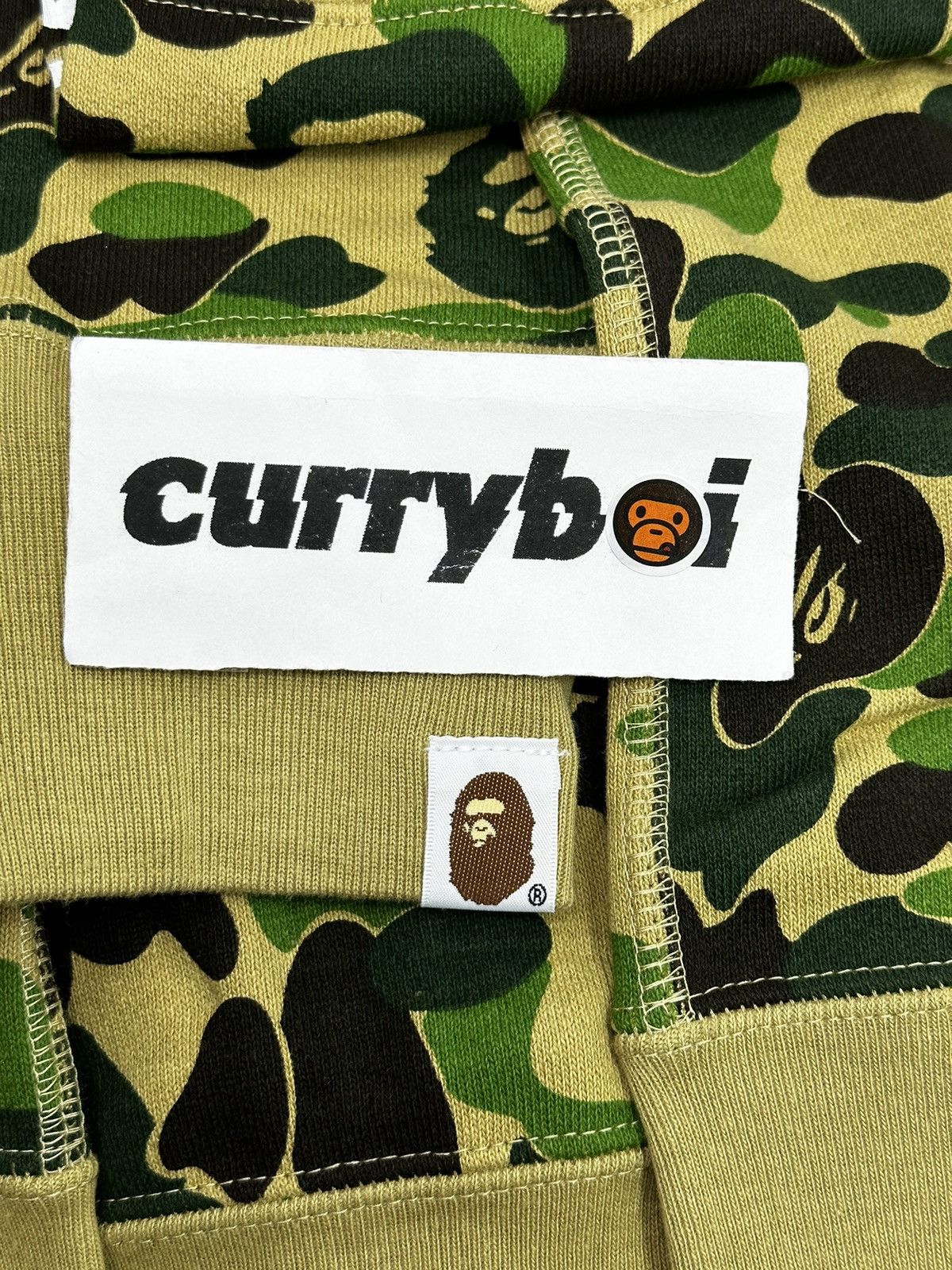 Bape BAPE ABC Camo Shark Full Zip Hoodie Green Size US XL / EU 56 / 4 - 7 Thumbnail