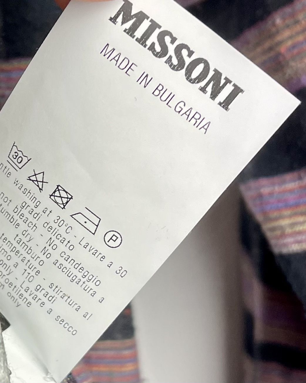 Missoni Missoni Pattern Shirt Size US XL / EU 56 / 4 - 16 Thumbnail