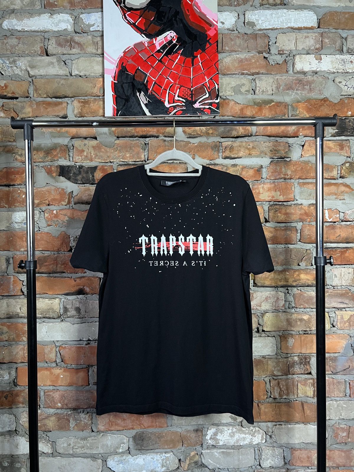 Trapstar London Trapstar big logo black t-shirt size S Size US S / EU 44-46 / 1 - 1 Thumbnail