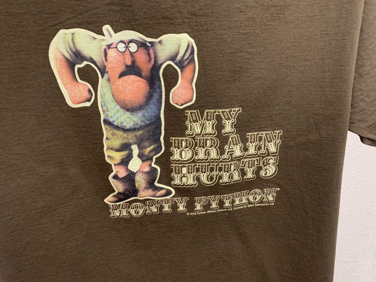 Other Monty Python flying Circus my brain hearts vintag t-shirt Xl Size US XL / EU 56 / 4 - 2 Thumbnail