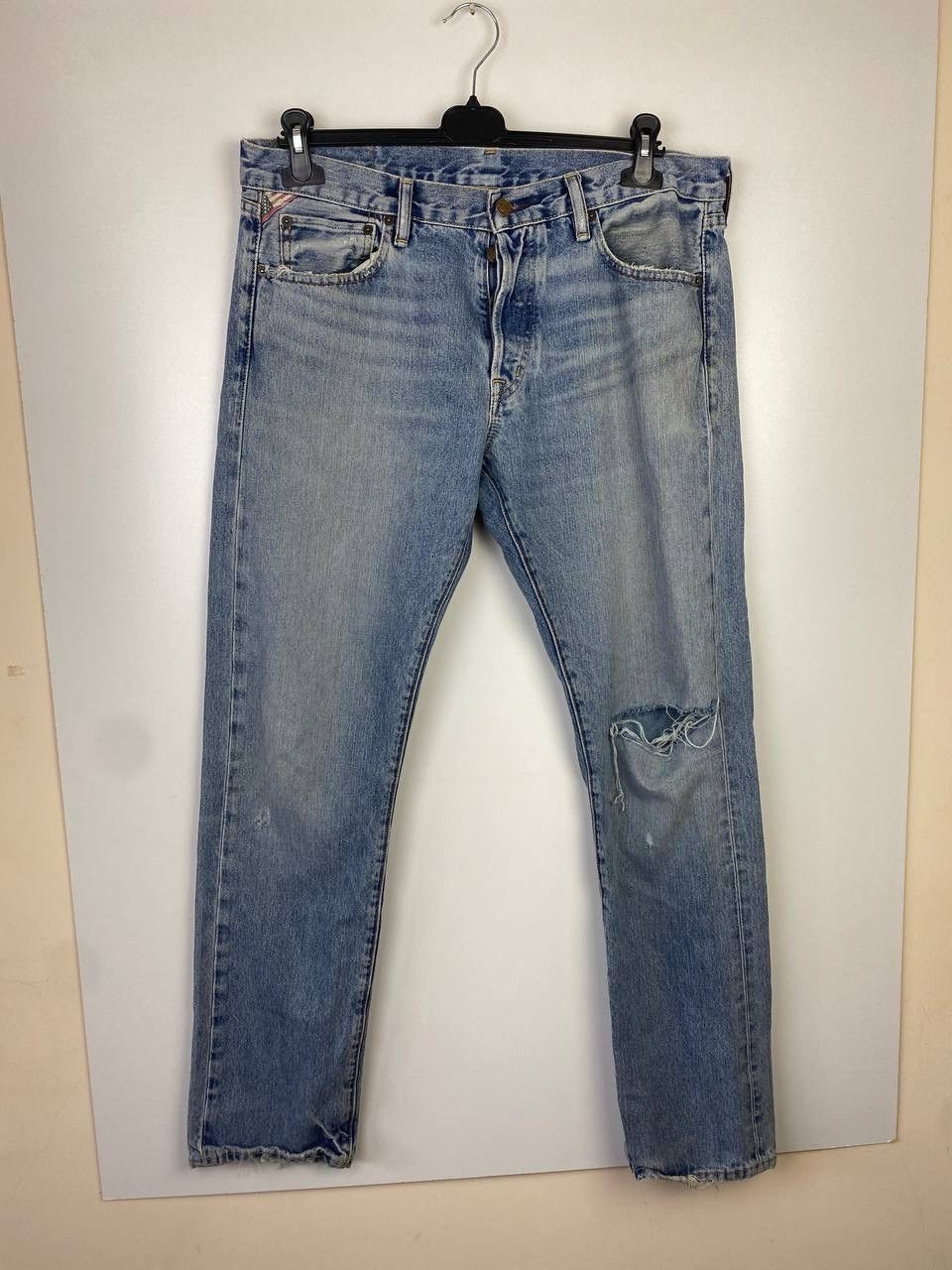 Vintage Polo Ralph Lauren luxury pants denim size 32/34 Size US 34 / EU 50 - 1 Thumbnail