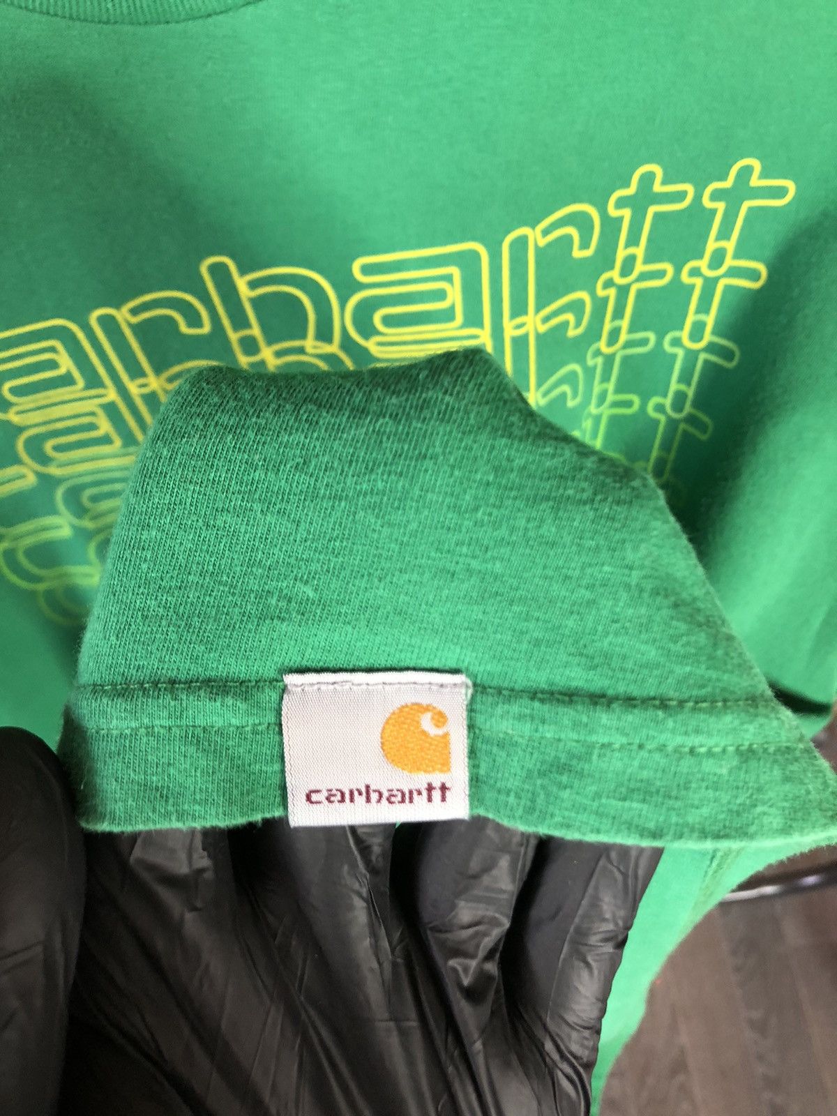 Carhartt × Vintage Carhartt T-Shirt Big Center Logo Vintage Size US L / EU 52-54 / 3 - 5 Thumbnail