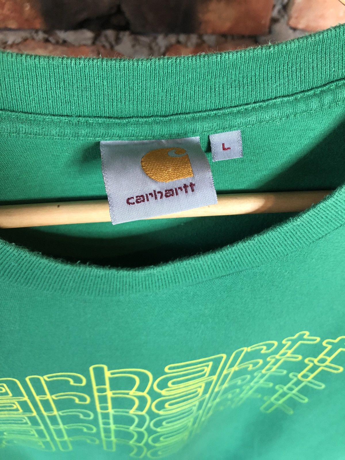 Carhartt × Vintage Carhartt T-Shirt Big Center Logo Vintage Size US L / EU 52-54 / 3 - 3 Thumbnail