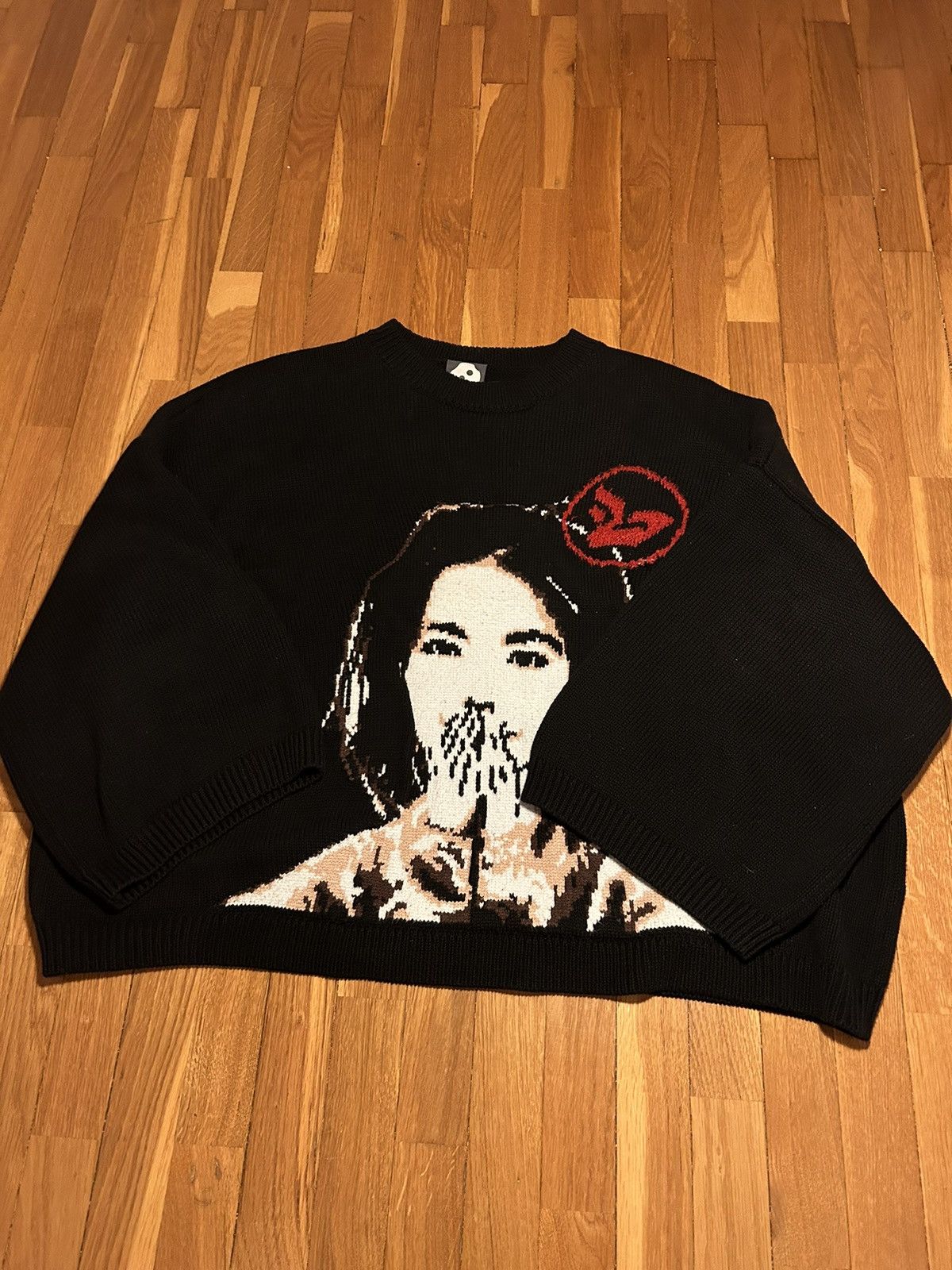 Custom Gleb Kostin Björk “debut” knit | Grailed