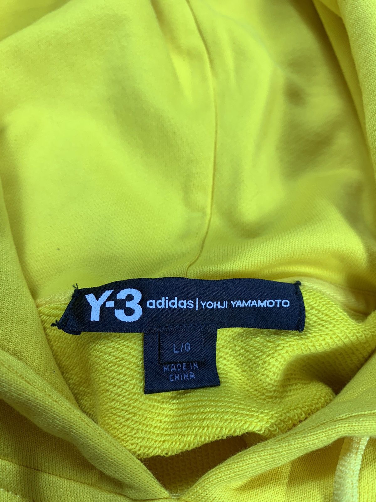 Adidas Adidas Y-3 Yoshi Yamamoto yellow hoodie Size US L / EU 52-54 / 3 - 3 Thumbnail