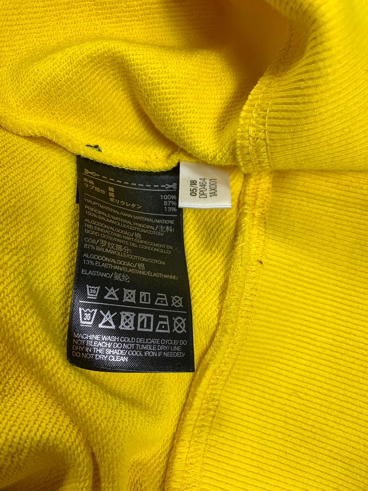 Adidas Adidas Y-3 Yoshi Yamamoto yellow hoodie Size US L / EU 52-54 / 3 - 4 Thumbnail
