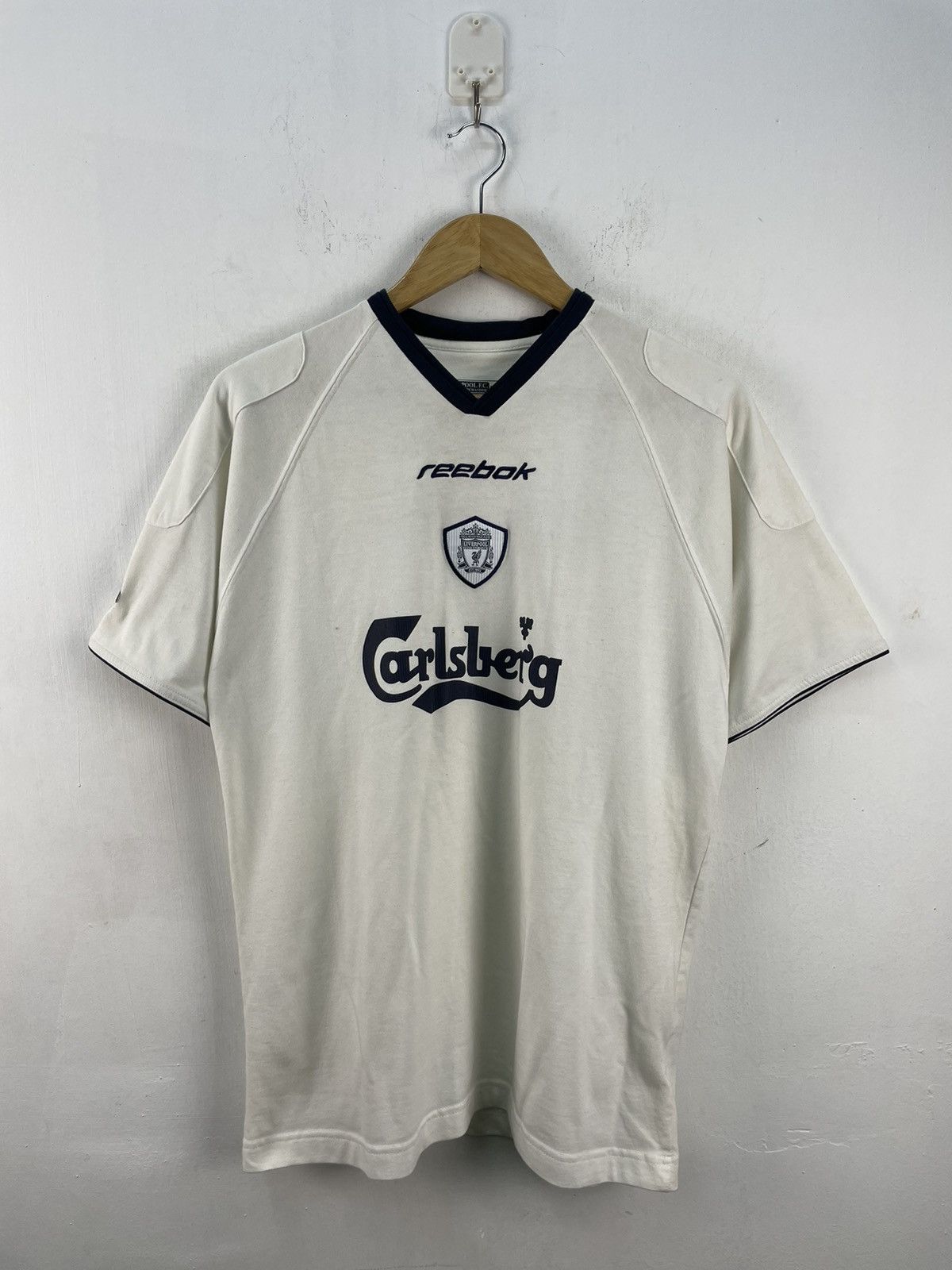 Reebok × Vintage Vintage Liverpool Reebok Jersey 2001-2002 Size US L / EU 52-54 / 3 - 2 Thumbnail