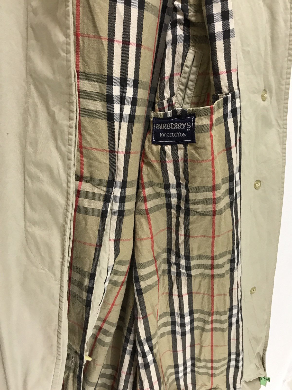 Burberry Made in England Burberrys Trench Coat Nova Check Lining 6🟩3 Size US M / EU 48-50 / 2 - 3 Thumbnail