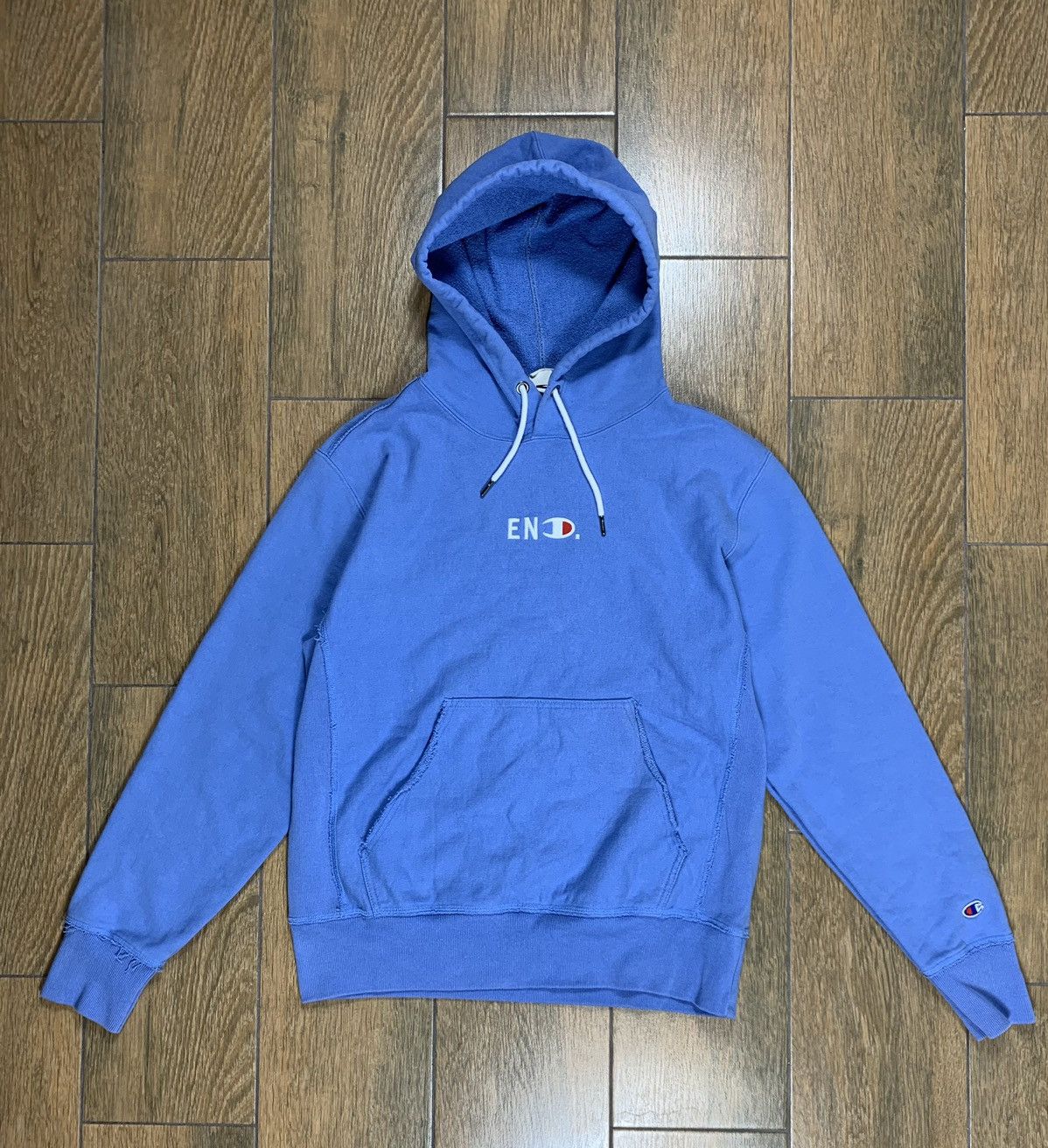 Champion x end hoodie best sale