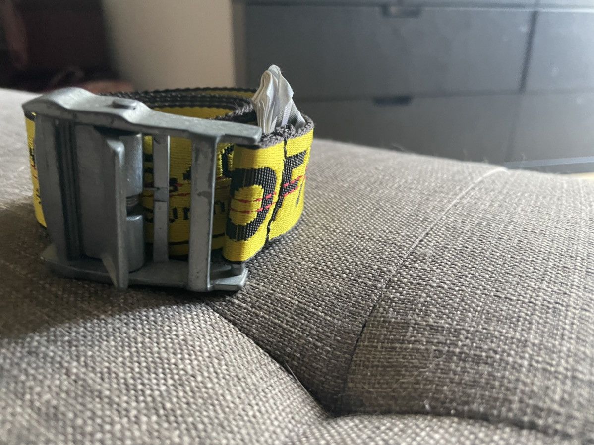 Off White Yellow Classic Industrial Belt (Unisex) #Authentic‼️‼️ Buy Off-White Classic Industrial Belt  main image 2