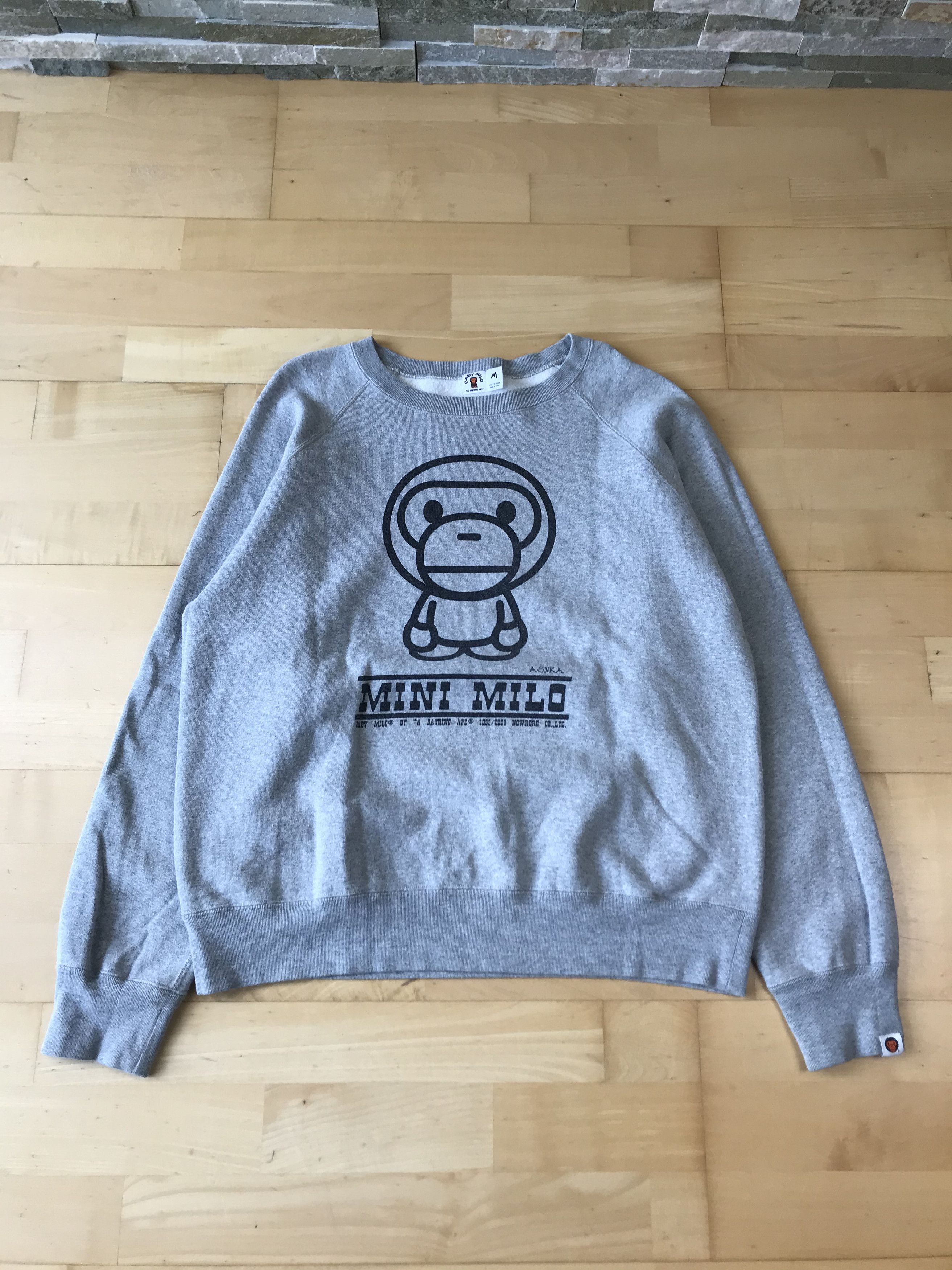 Bape × Japanese Brand × Nigo VINTAGE A BATHING APE BAPE BABY MILO