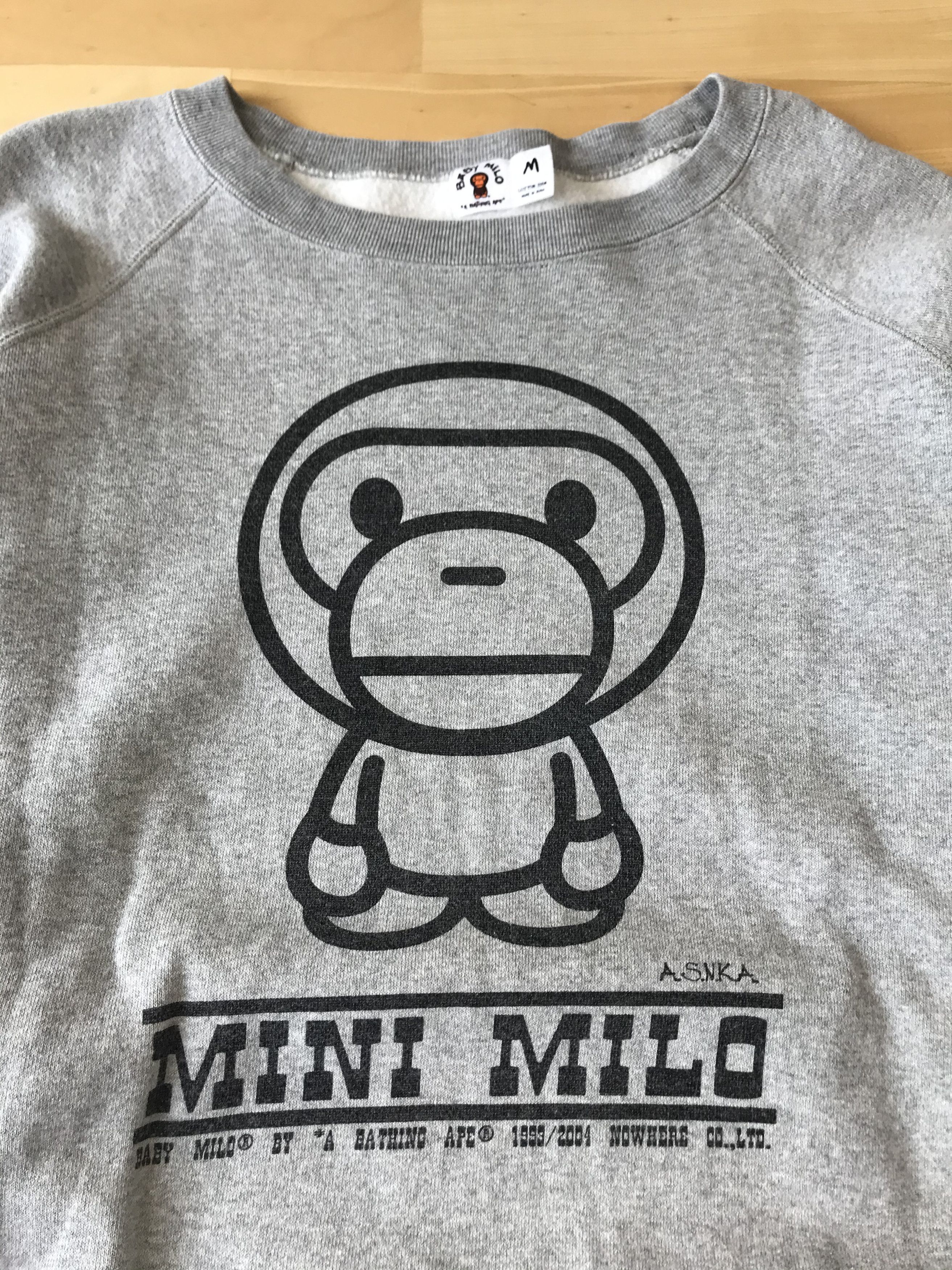 Bape Bape Baby Milo "Mini Milo" Logo Sweater Size US M / EU 48-50 / 2 - 2 Thumbnail