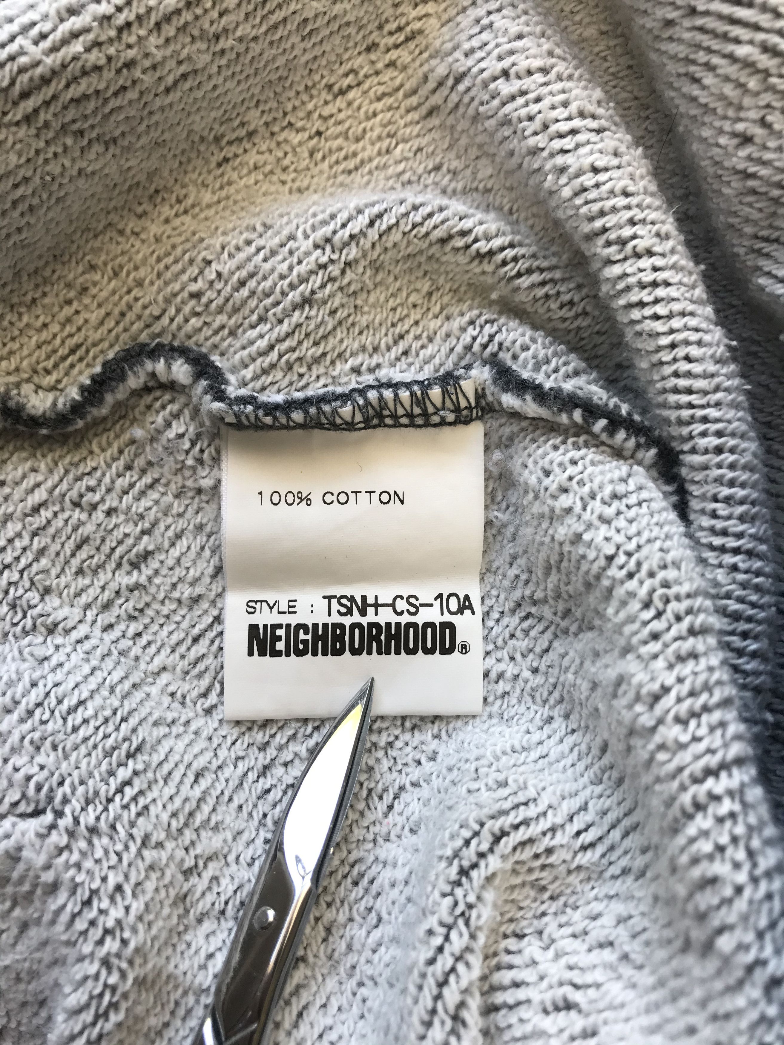 Neighborhood Neigborhood Grey Logo Zip Up Size US S / EU 44-46 / 1 - 4 Thumbnail