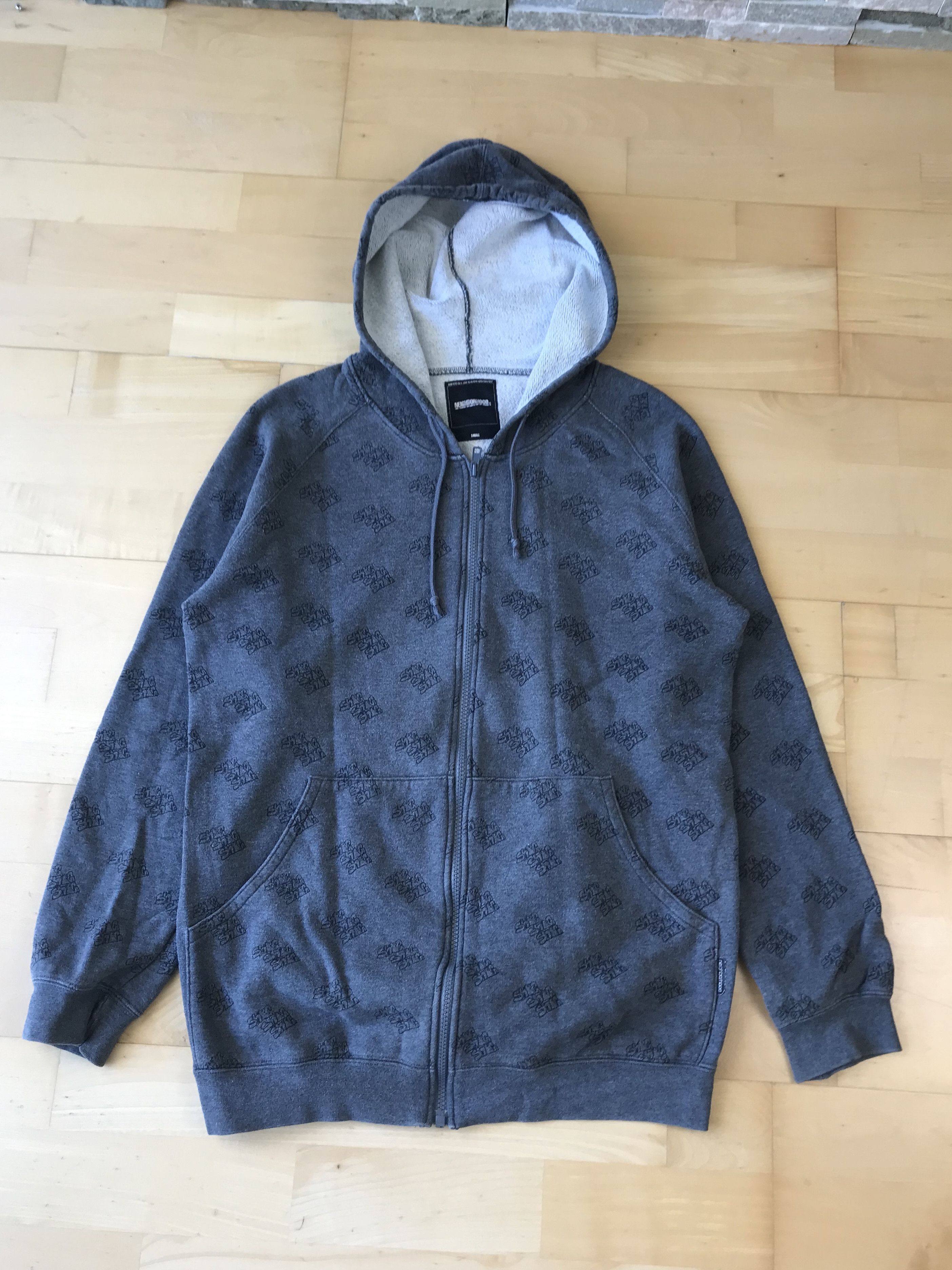 Neighborhood Neigborhood Grey Logo Zip Up Size US S / EU 44-46 / 1 - 1 Thumbnail