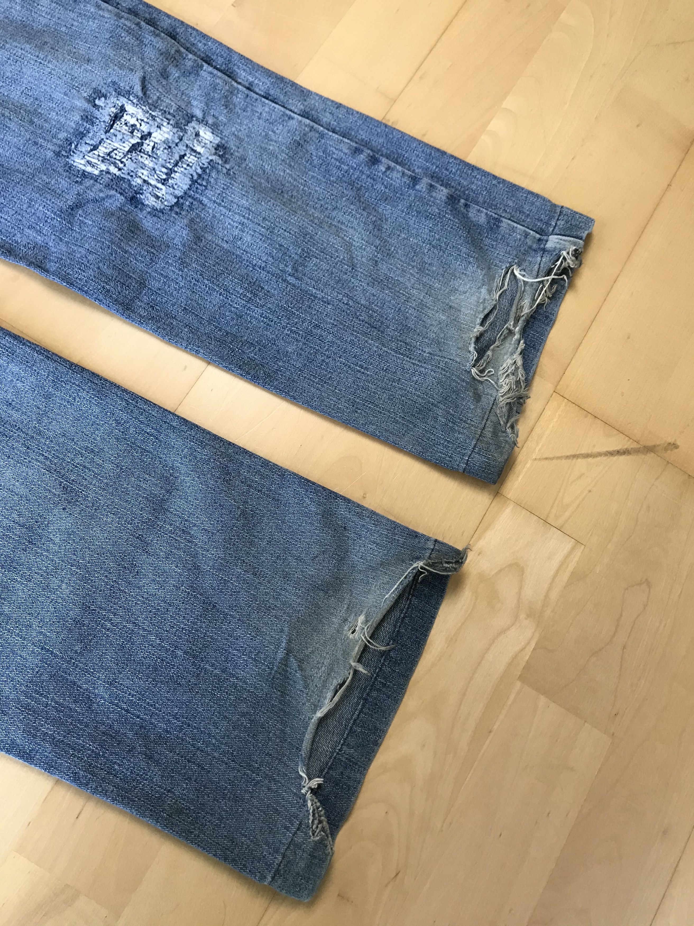 Dolce & Gabbana Dolce & Gabbana Damage Repaired Denim Size US 32 / EU 48 - 7 Thumbnail