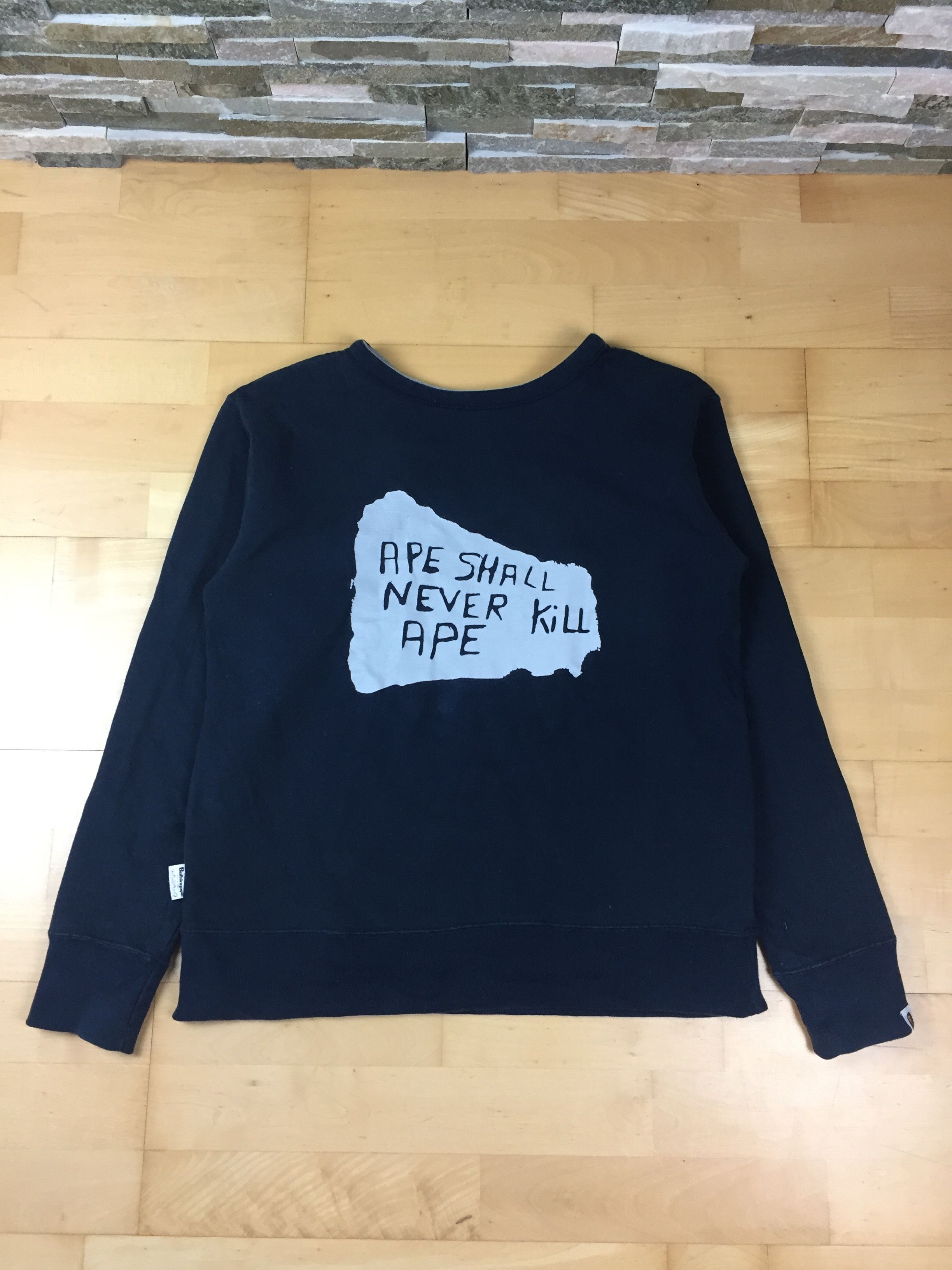Bape Bape Reversable 4 Logo Sweater Size US M / EU 48-50 / 2 - 5 Thumbnail