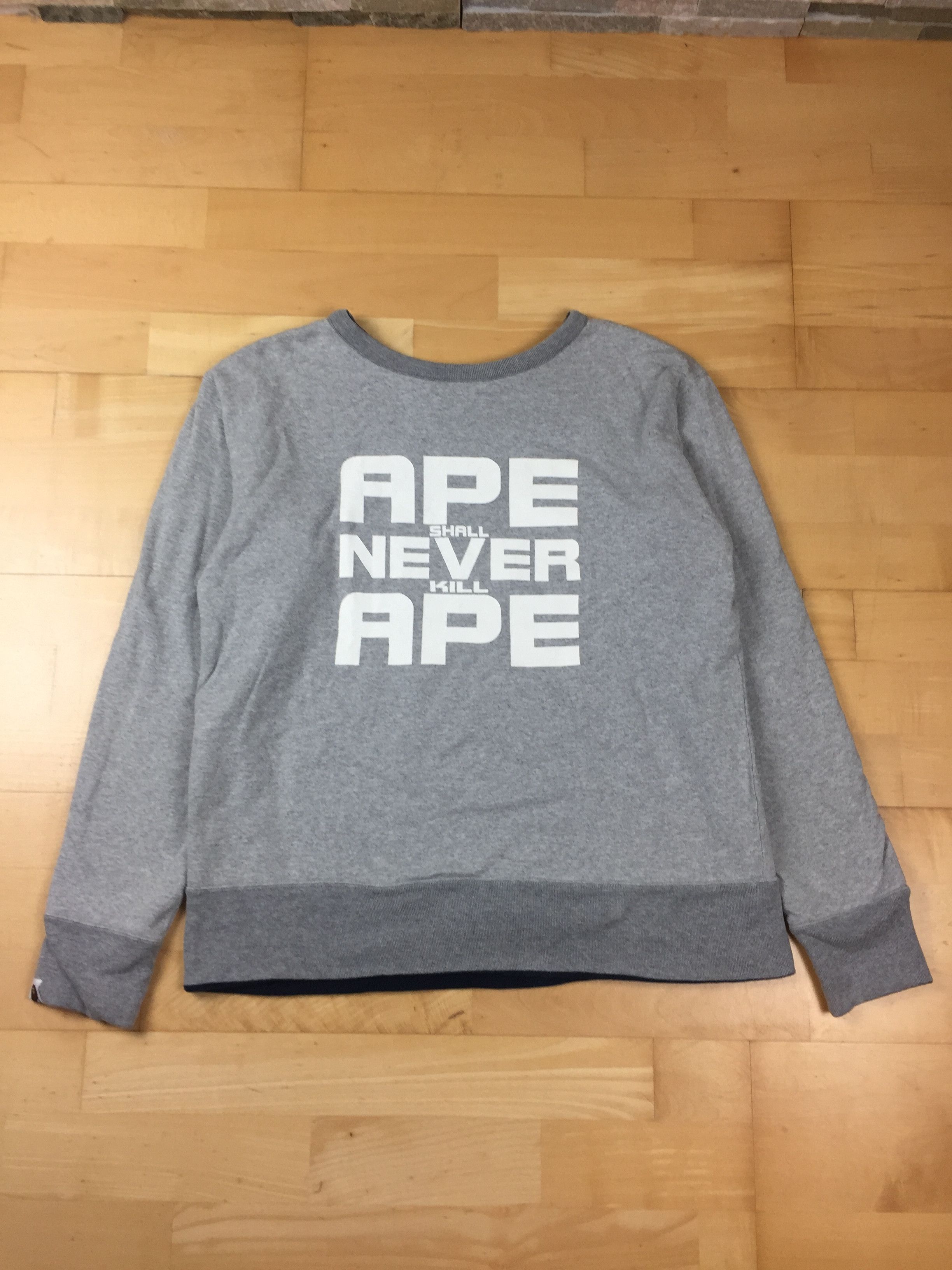 Bape Bape Reversable 4 Logo Sweater Size US M / EU 48-50 / 2 - 2 Thumbnail