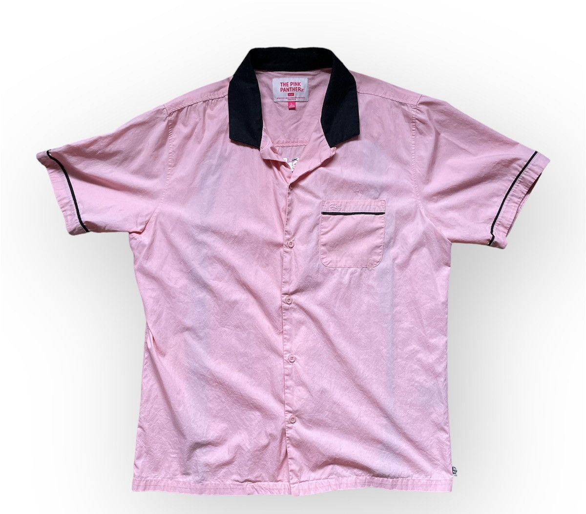 素晴らしい価格 Huf × Streetwear × Vintage HUF x Pink Panther 8 Ball Bowling ウェア・シャツ