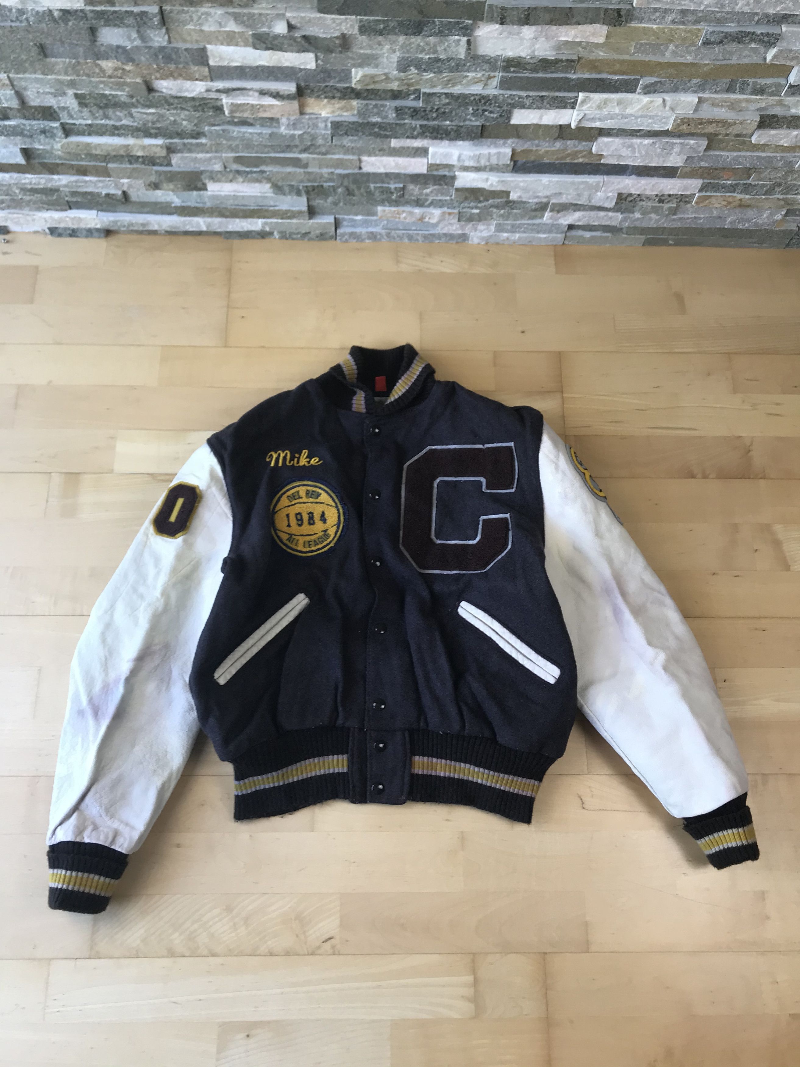 Vintage Vintage Varisty Mike 40 Jacket Size US S / EU 44-46 / 1 - 1 Thumbnail