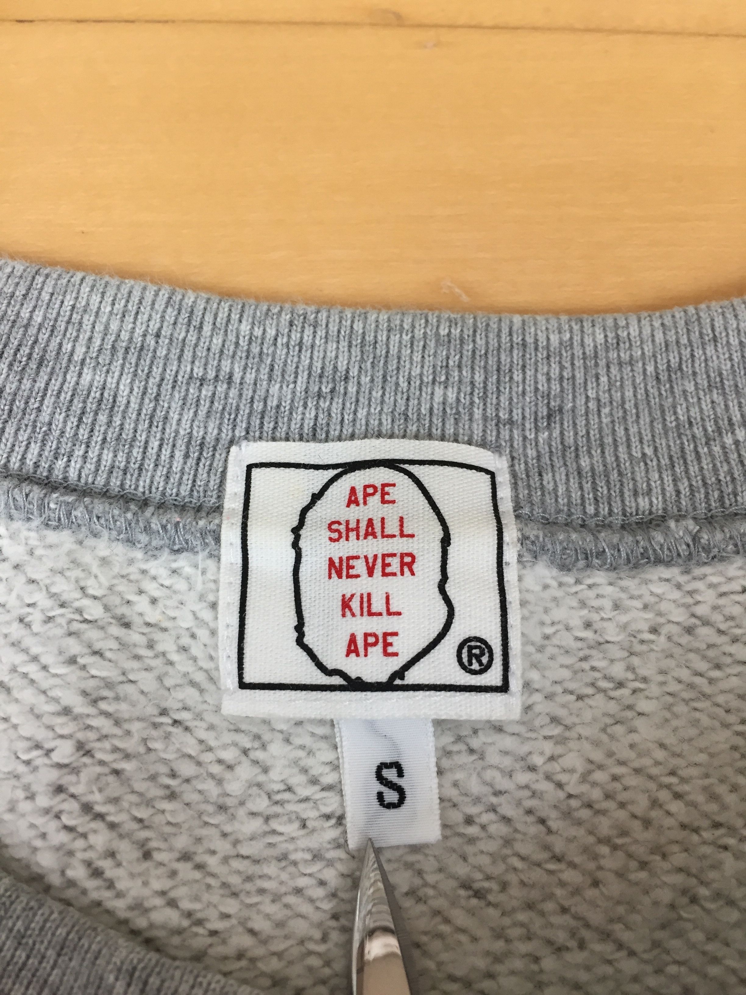 Bape Bape Troop/A Print Sweater Size US S / EU 44-46 / 1 - 5 Thumbnail