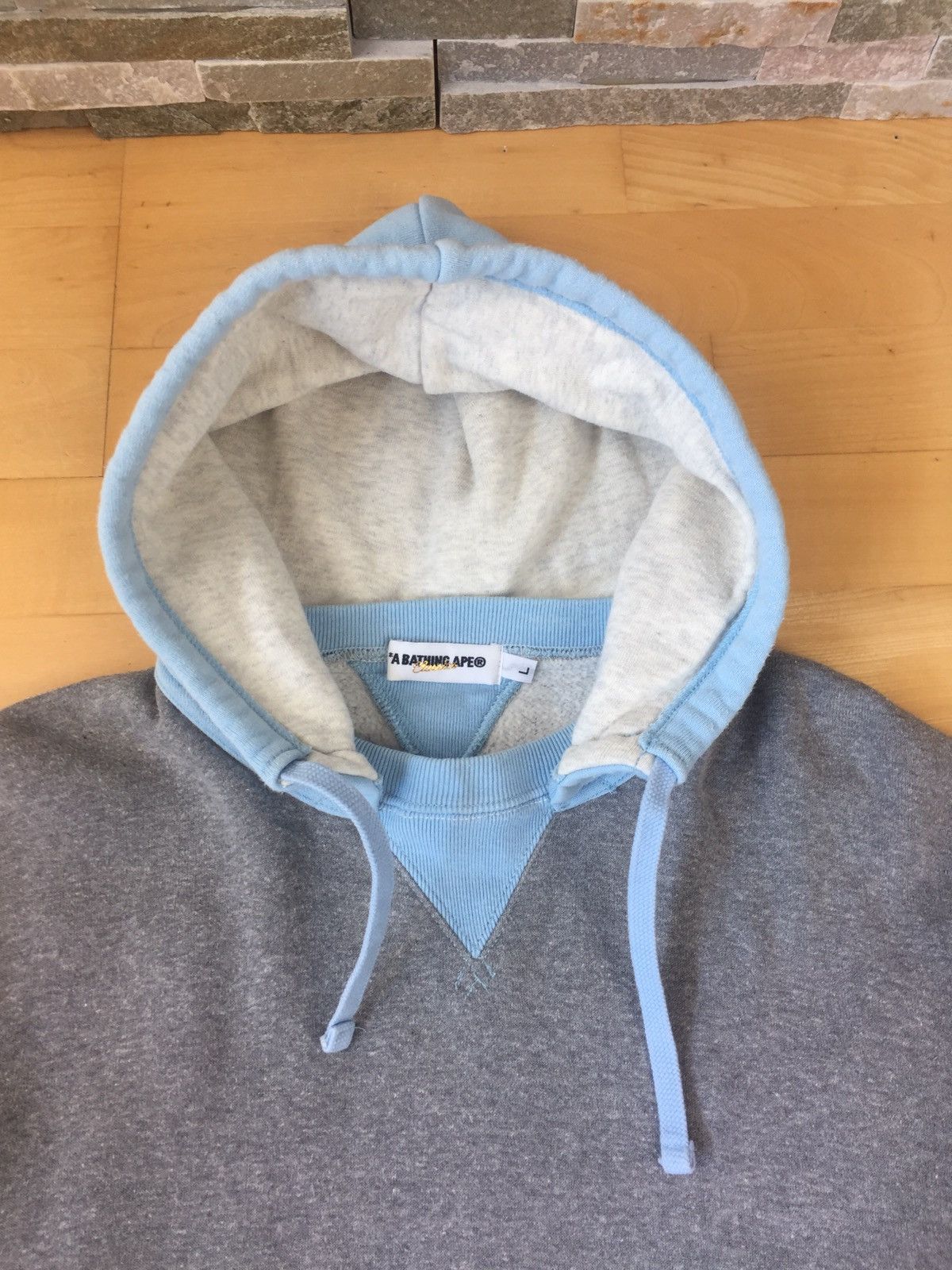 Bape Bape Back Embroidery Baby Blue Size US L / EU 52-54 / 3 - 2 Thumbnail