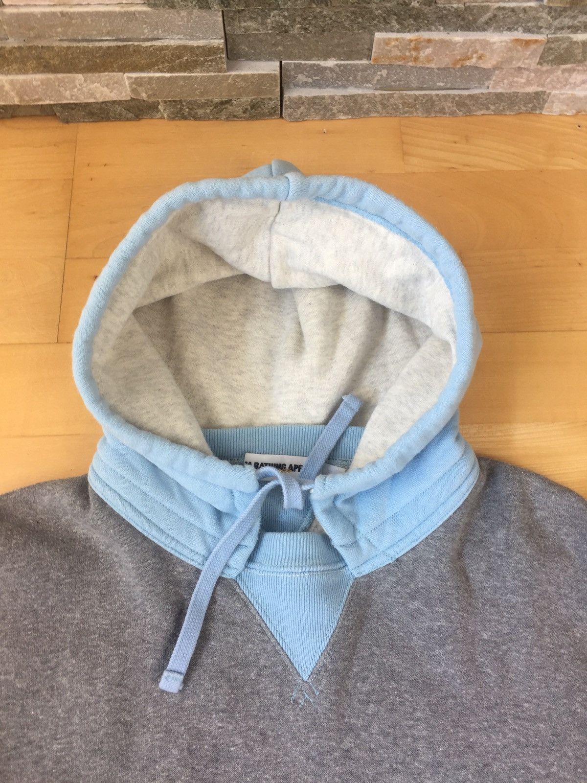 Bape Bape Back Embroidery Baby Blue Size US L / EU 52-54 / 3 - 3 Thumbnail