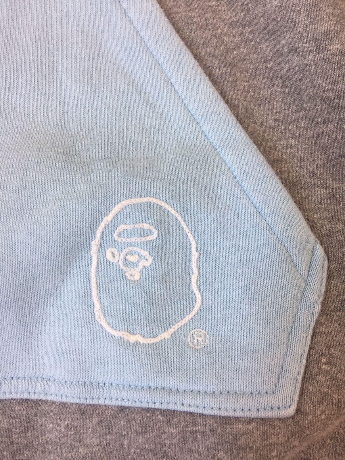 Bape Bape Back Embroidery Baby Blue Size US L / EU 52-54 / 3 - 5 Thumbnail