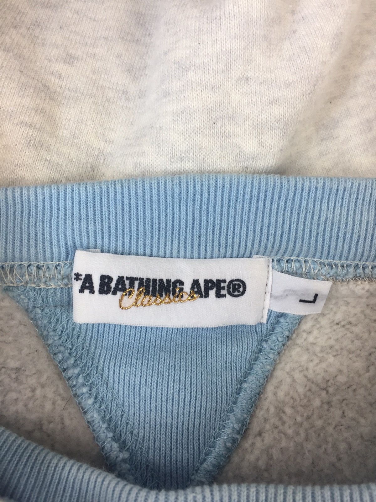 Bape Bape Back Embroidery Baby Blue Size US L / EU 52-54 / 3 - 4 Thumbnail