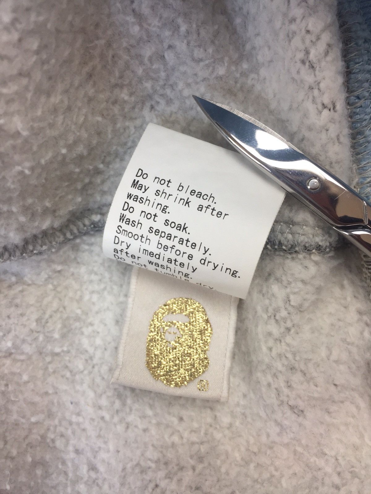 Bape Bape Back Embroidery Baby Blue Size US L / EU 52-54 / 3 - 8 Thumbnail