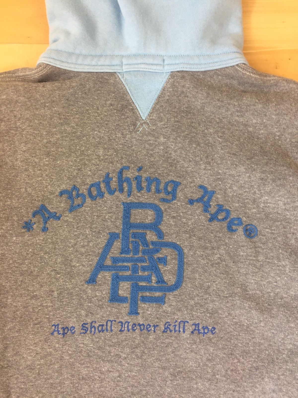Bape Bape Back Embroidery Baby Blue Size US L / EU 52-54 / 3 - 10 Thumbnail