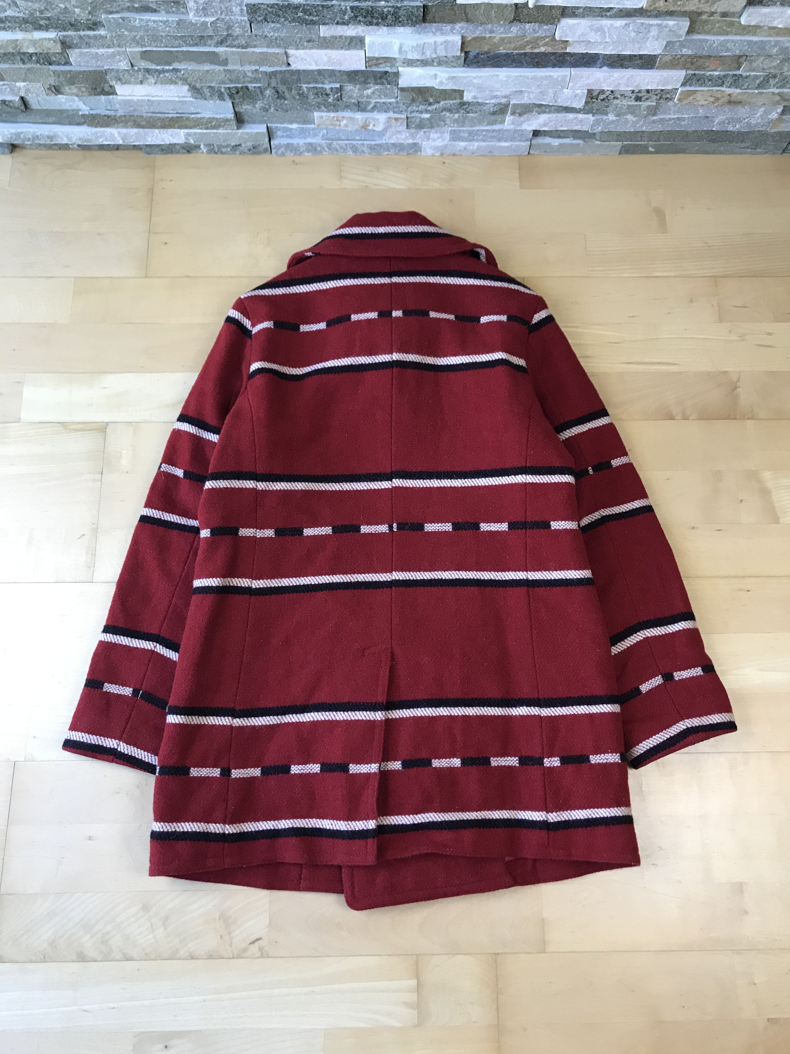 Hysteric Glamour Hysteric Glamour Red Striped Coat Size US S / EU 44-46 / 1 - 4 Thumbnail