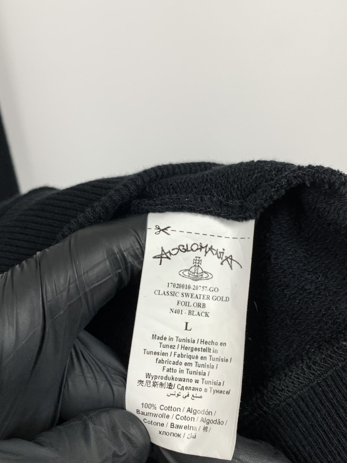 Vivienne Westwood Vivienne Westwood Orb Print Black Sweatshirt Size US L / EU 52-54 / 3 - 18 Thumbnail