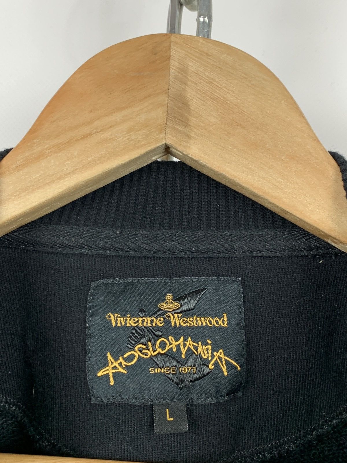 Vivienne Westwood Vivienne Westwood Orb Print Black Sweatshirt Size US L / EU 52-54 / 3 - 17 Thumbnail