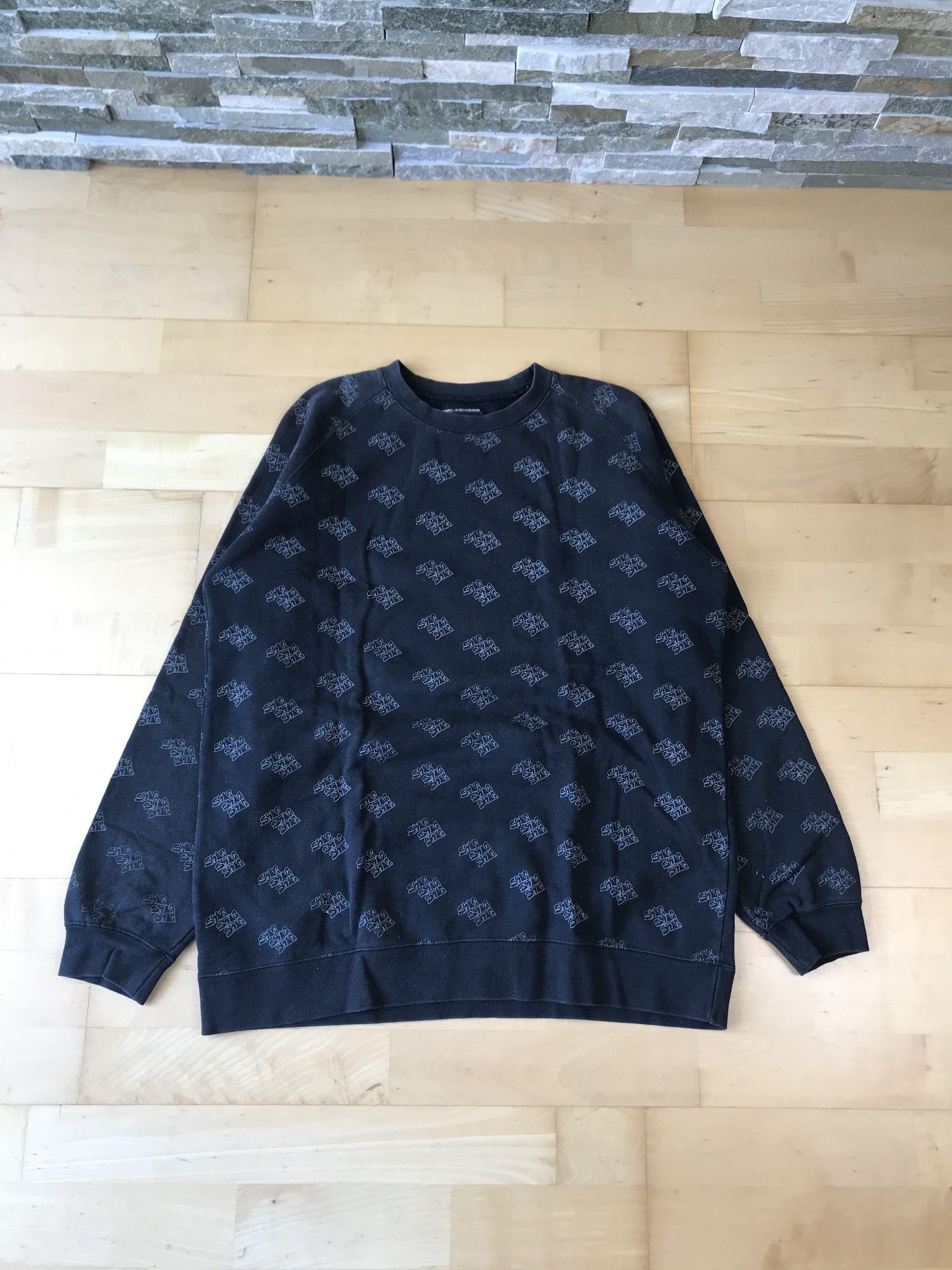 Neighborhood Neighboorhood SHAG All Over Print Logo Sweater Size US M / EU 48-50 / 2 - 1 Thumbnail