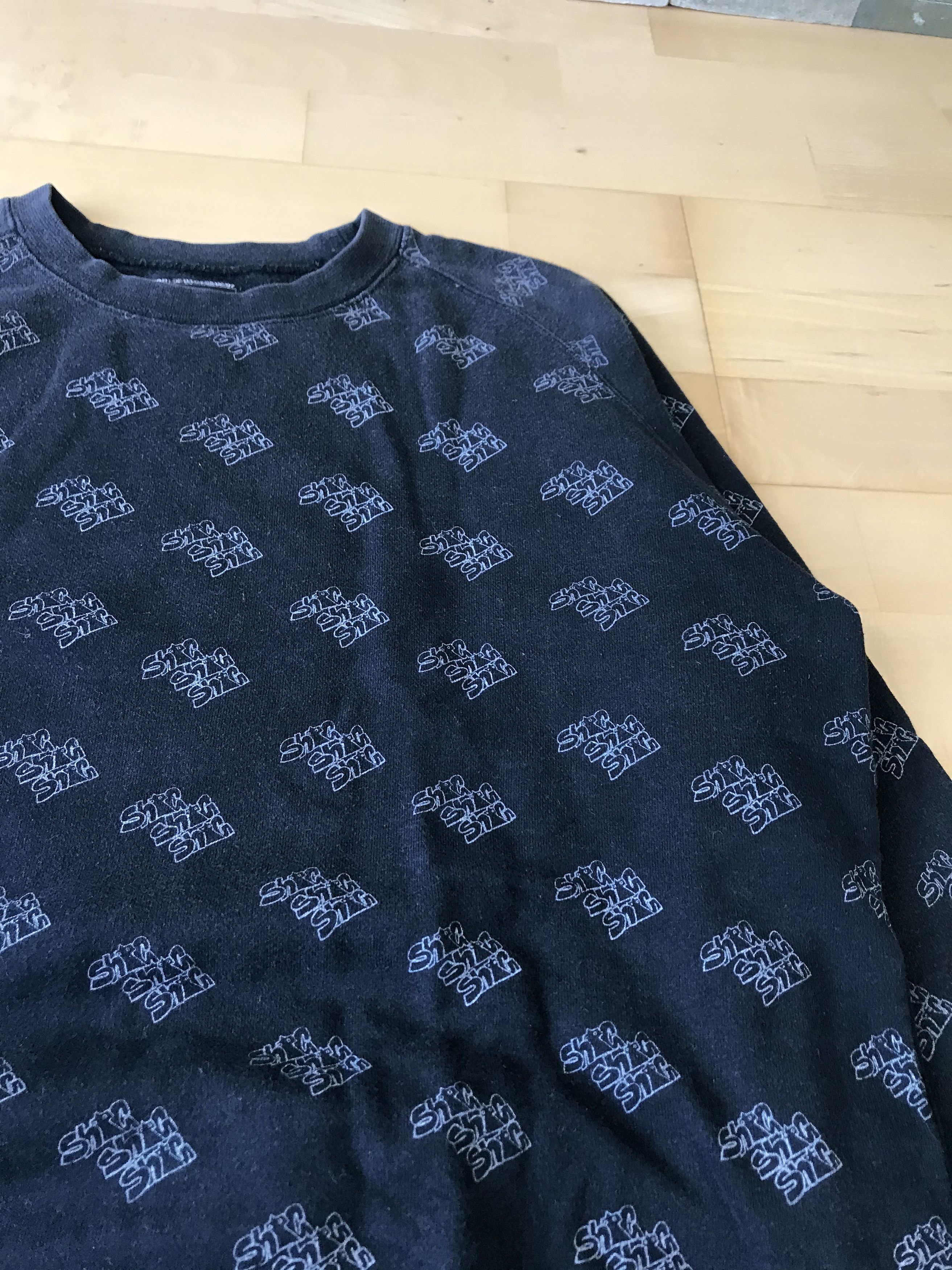 Neighborhood Neighboorhood SHAG All Over Print Logo Sweater Size US M / EU 48-50 / 2 - 2 Thumbnail