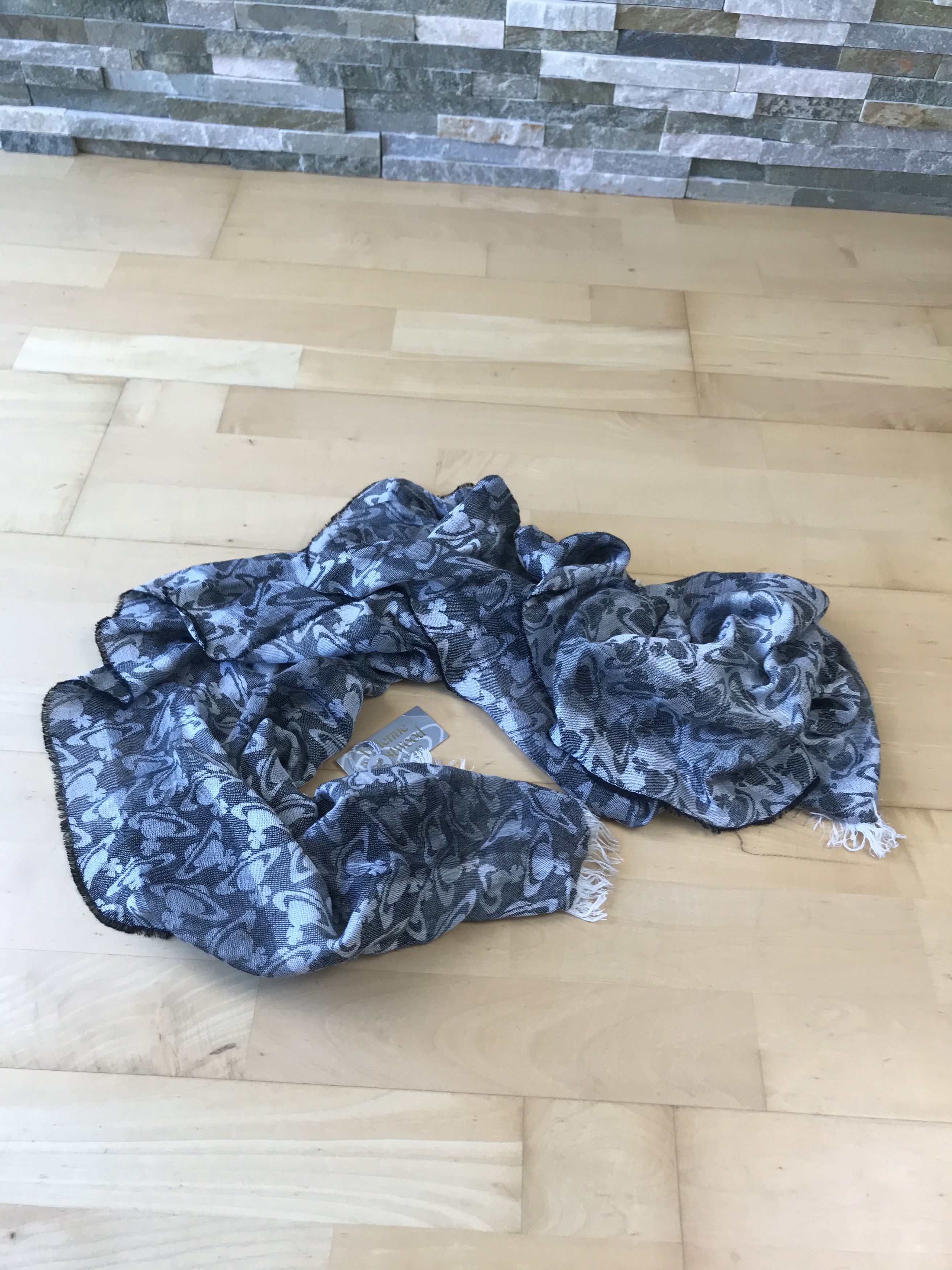 Vivienne Westwood Vivienne Westwood thin Orb Scarf Size ONE SIZE - 4 Thumbnail