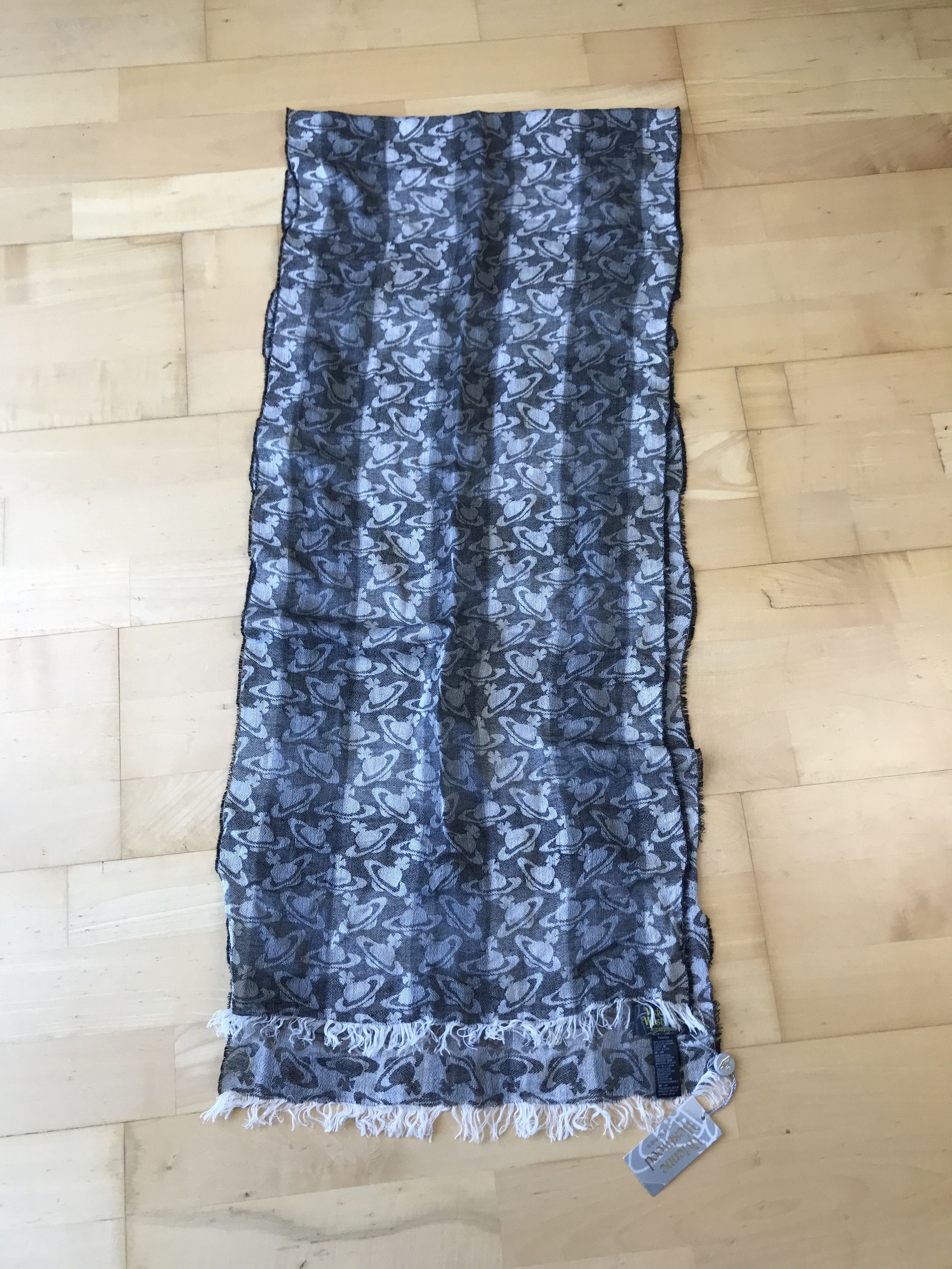Vivienne Westwood Vivienne Westwood thin Orb Scarf Size ONE SIZE - 1 Thumbnail