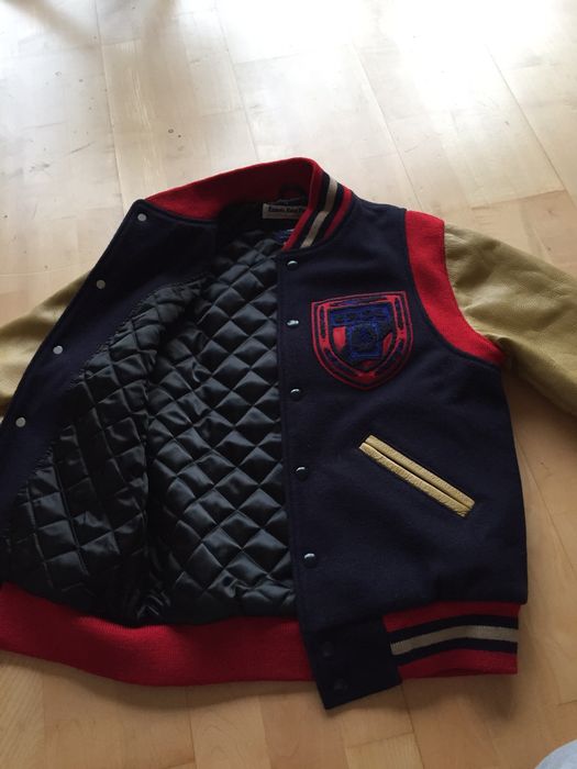 Bape Bape X Ebbets Field Field Flannels Varsity Jacket | Grailed