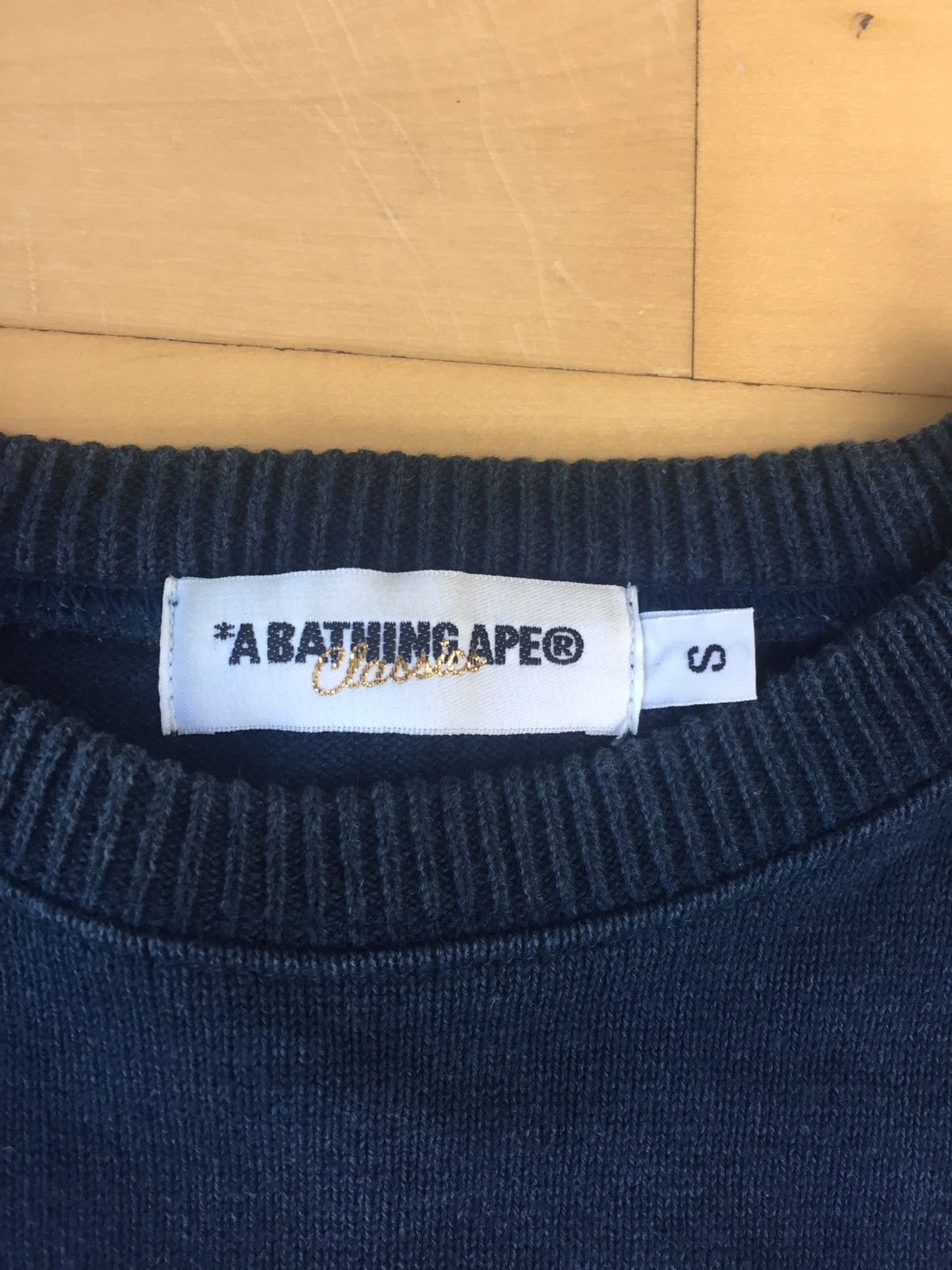Bape Bape Big B Logo Sweater Size US S / EU 44-46 / 1 - 3 Thumbnail