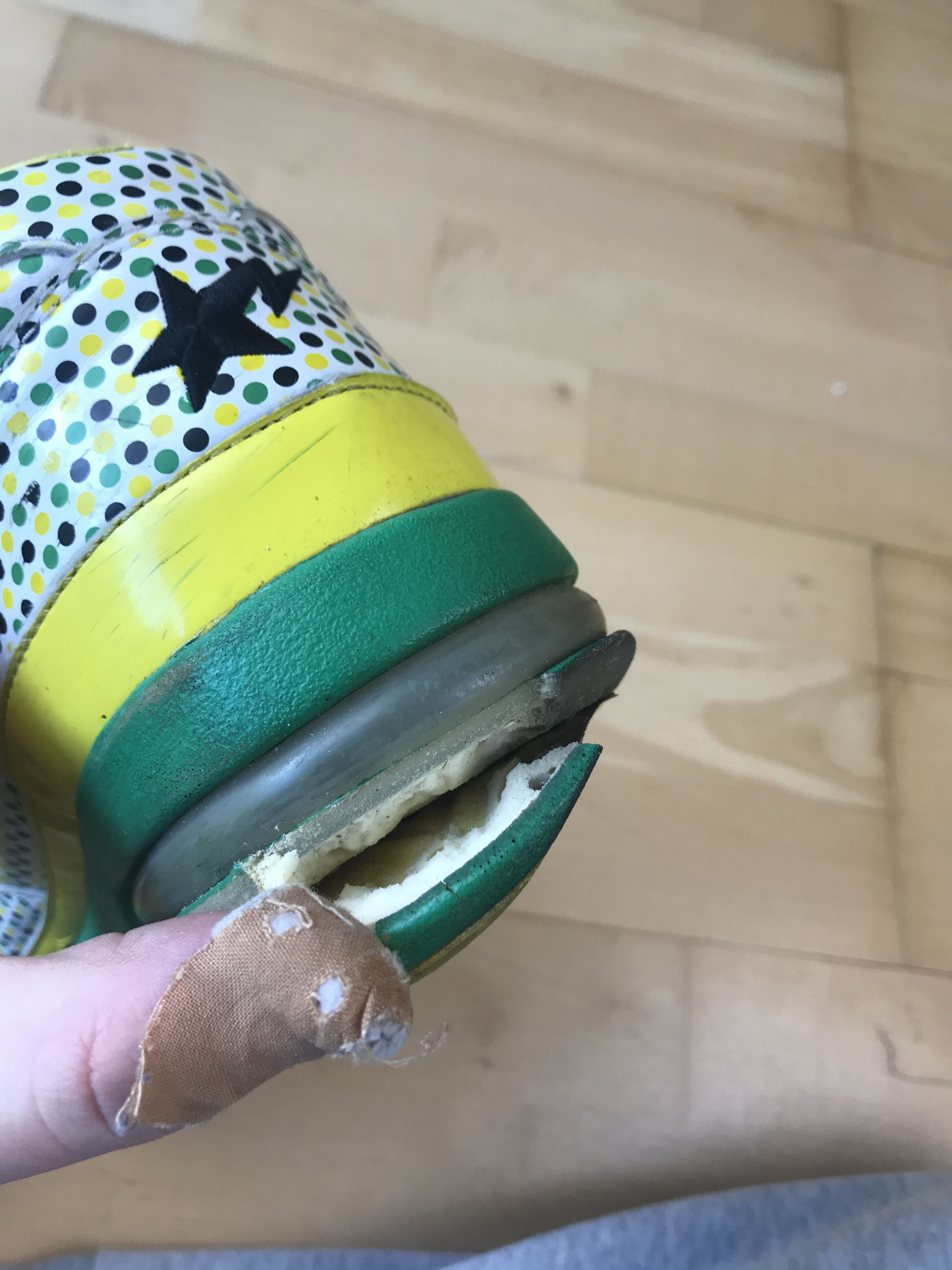 Bape Bape Low Bapesta Colorful Dots Sneaker Size US 10.5 / EU 43-44 - 6 Thumbnail