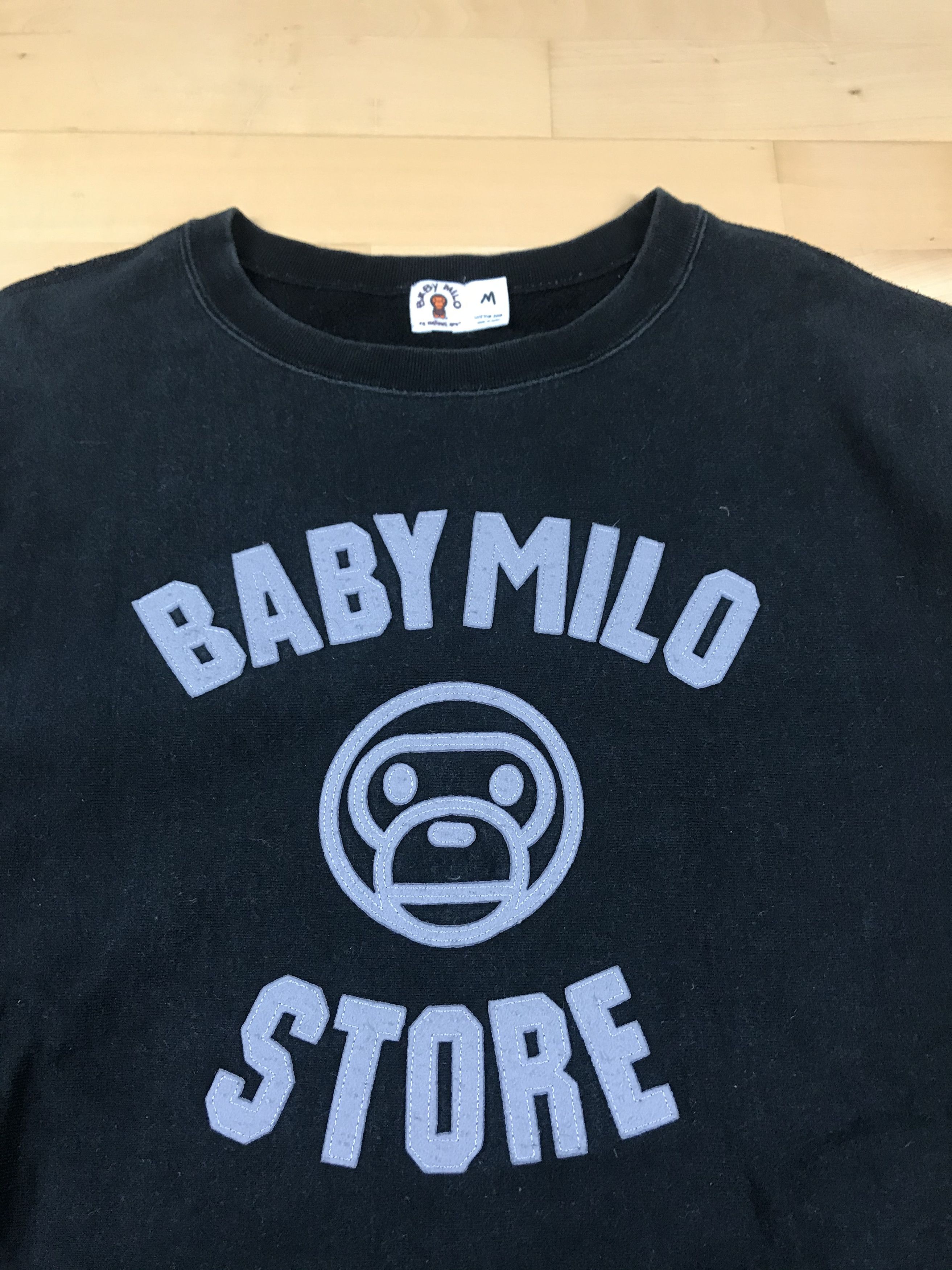 Bape Bape Baby Milo Store Logo Sweater Size US M / EU 48-50 / 2 - 2 Thumbnail