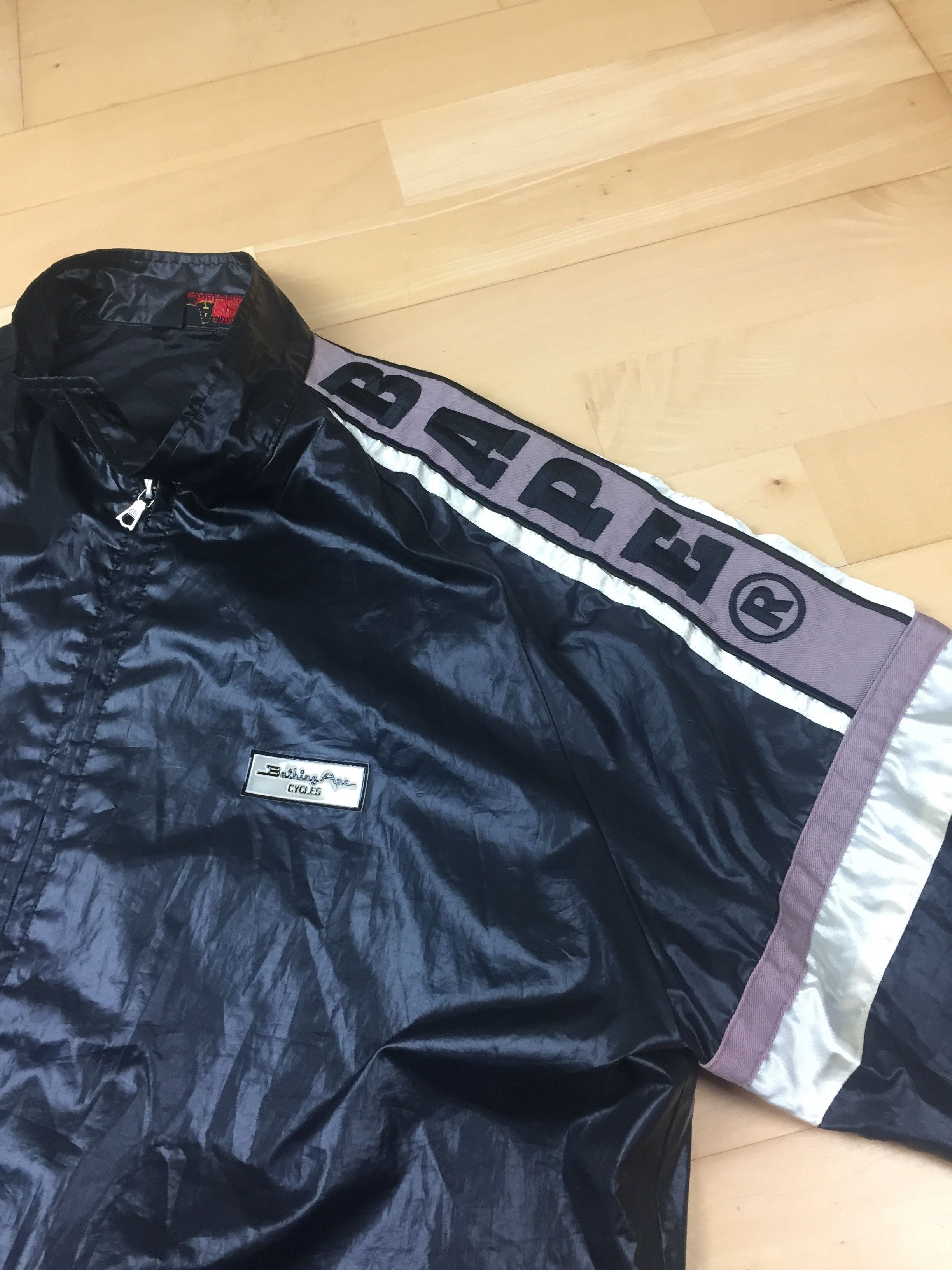 Bape Bape Shoulder Logo Nylon Jacket Size US L / EU 52-54 / 3 - 2 Thumbnail