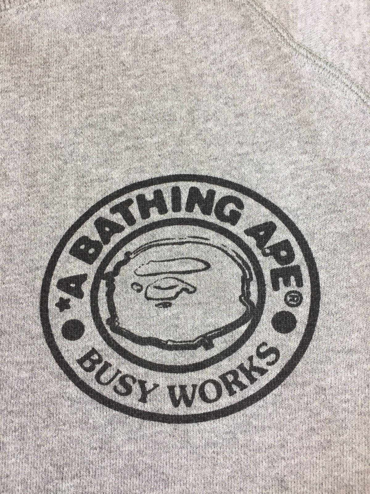 Bape Bape Busy Work Logo Sweater Size US M / EU 48-50 / 2 - 2 Thumbnail
